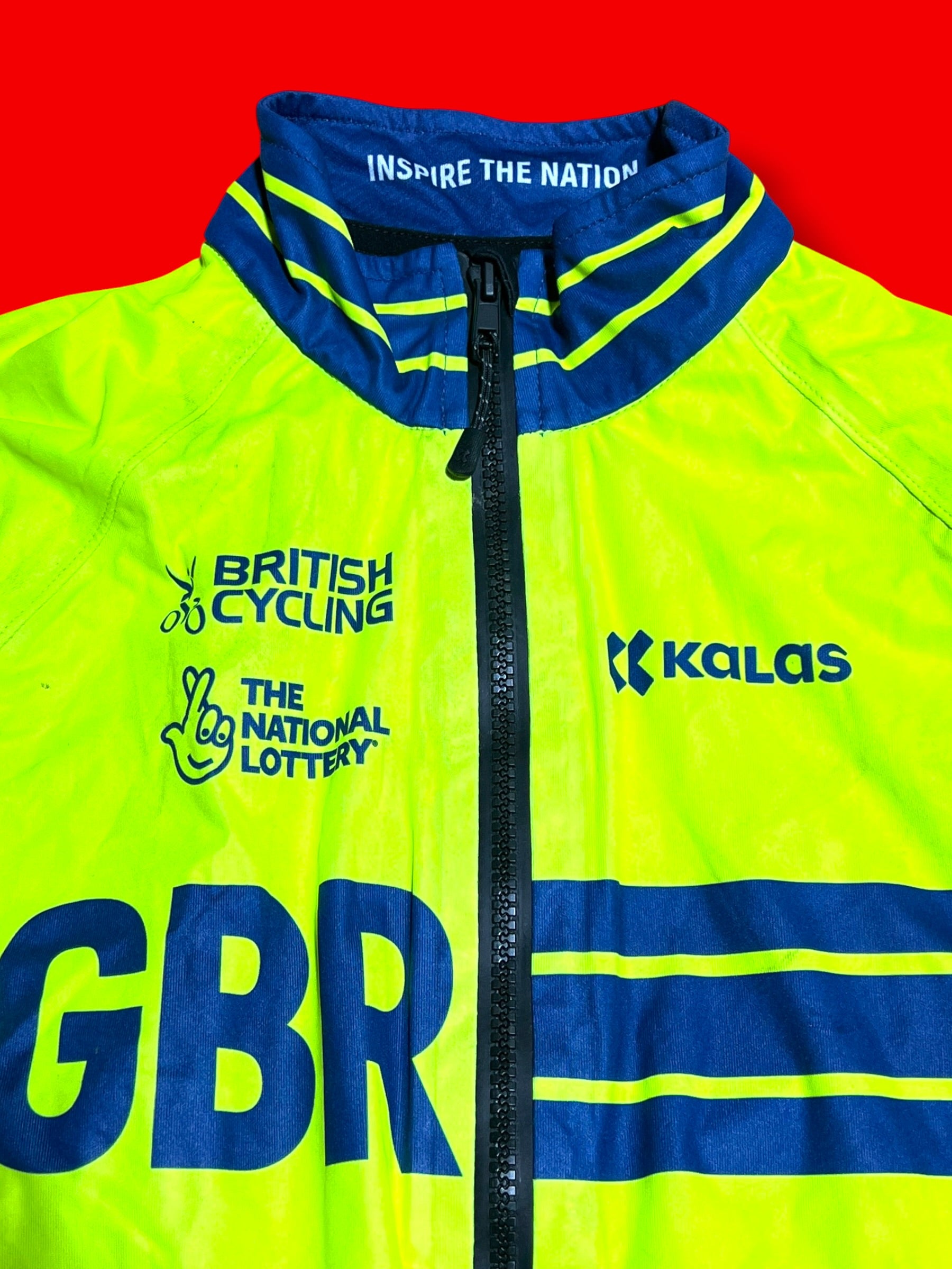 Rain Jacket |Team Great Britain GB |Adidas Pro Cycling Kit