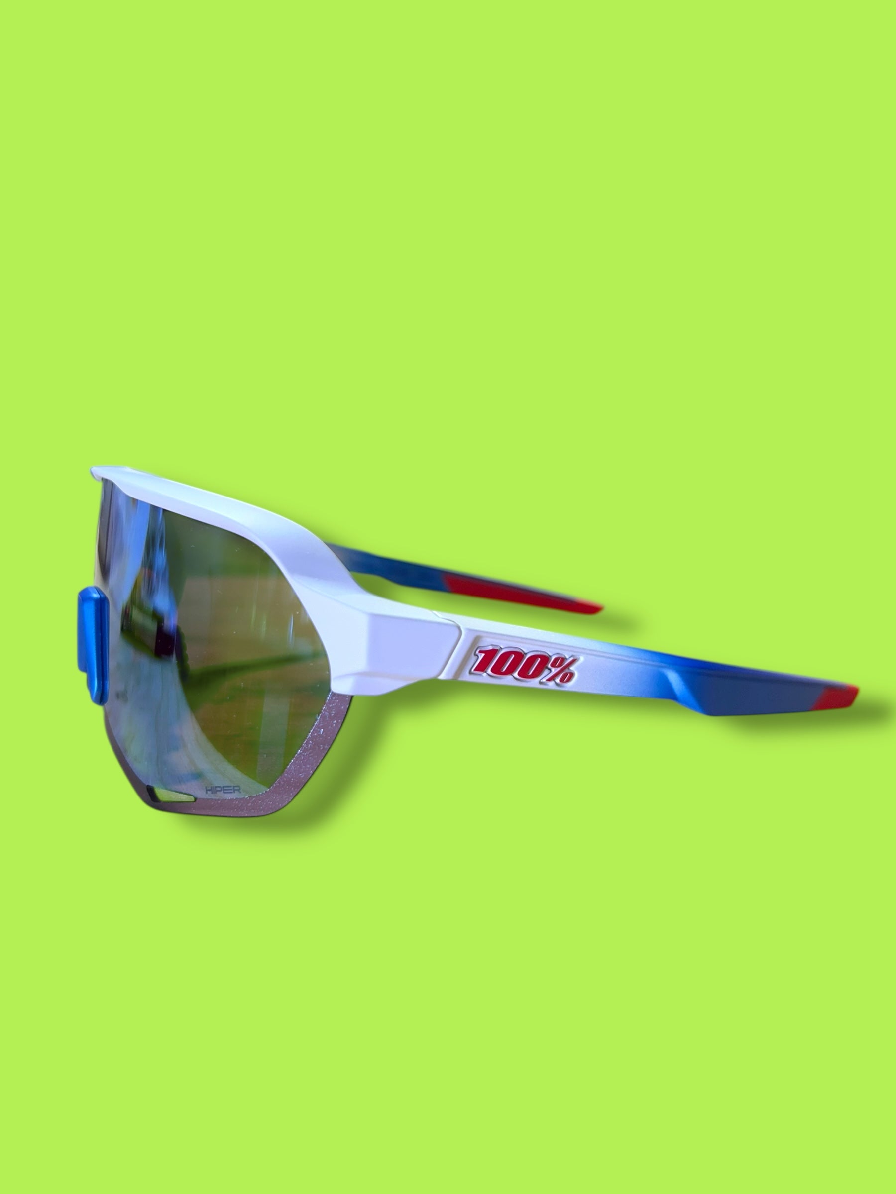 100% S2 Sunglasses Road Racing Triathlon Exclusive Rider Issued | 100% | Total Direct Energies| Pro Cycling Kit