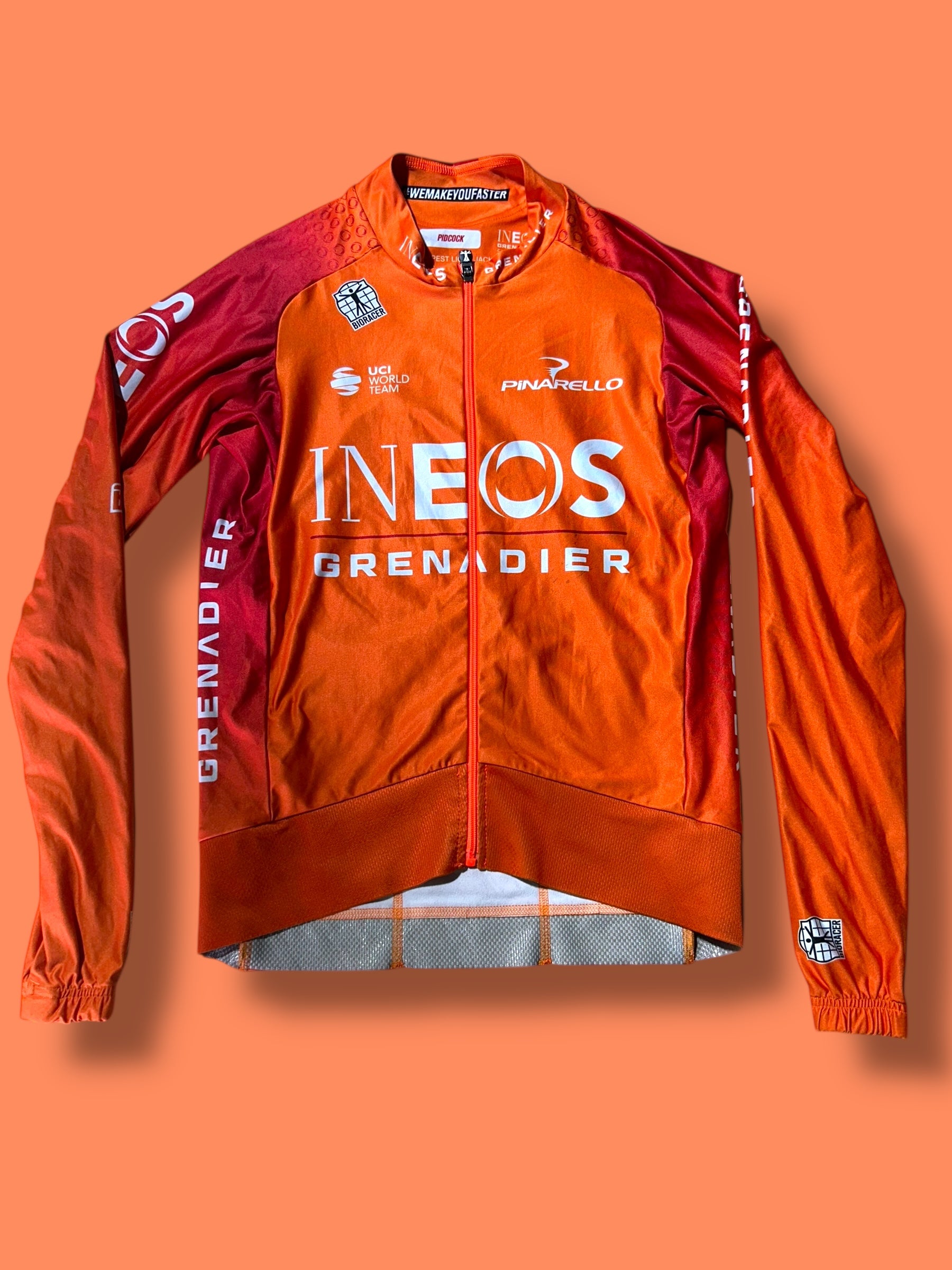 Winter Thermal Jersey Pidcock |Ineos Grenadiers| Pro Cycling Kit