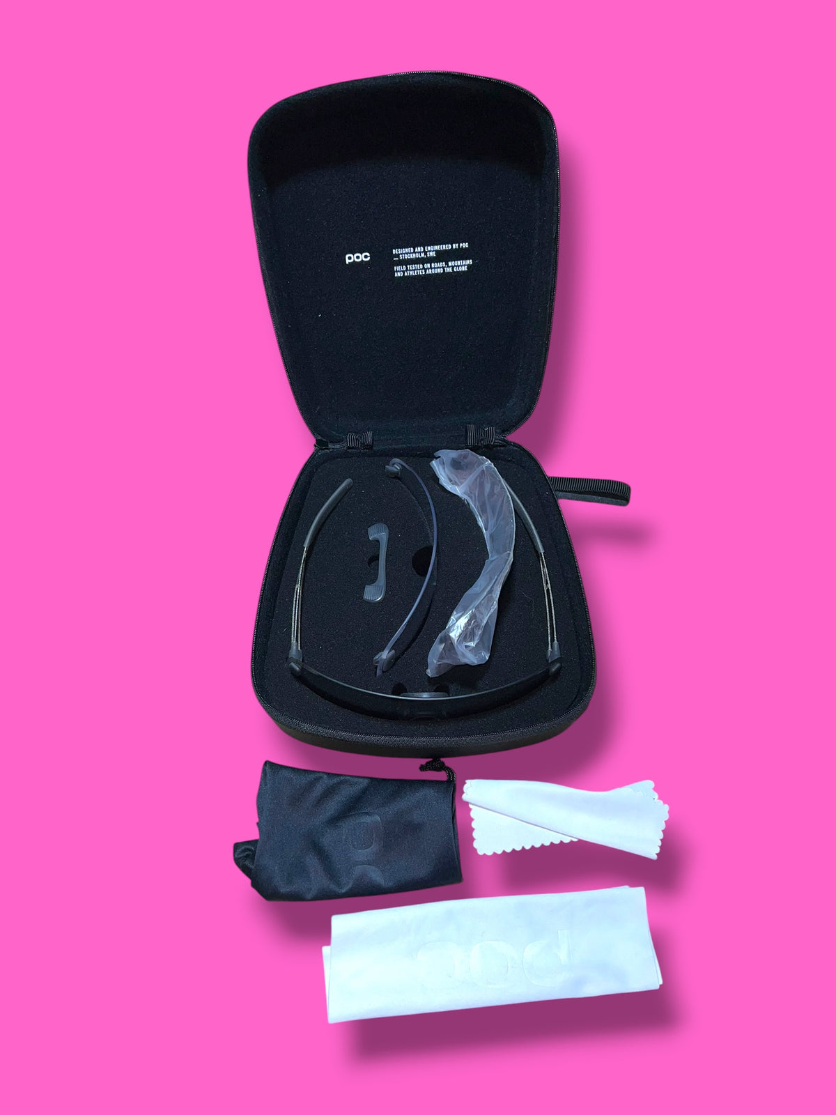 EF 2023 POC Elicit Ti 3D-Printed Titanium Sunglasses | EF Education-EasyPost | Pro Team Issue