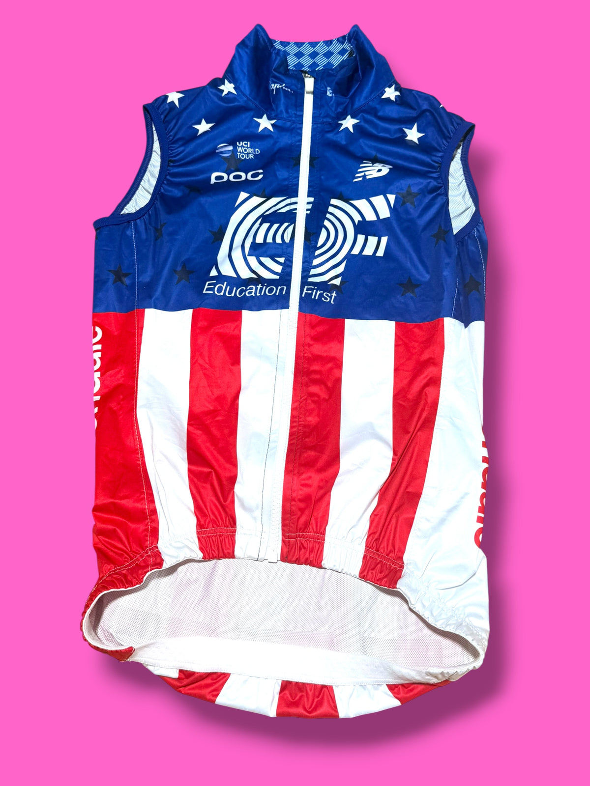 National Champion USA Rain Vest | EF Education First | Rapha Men's Pro Kit