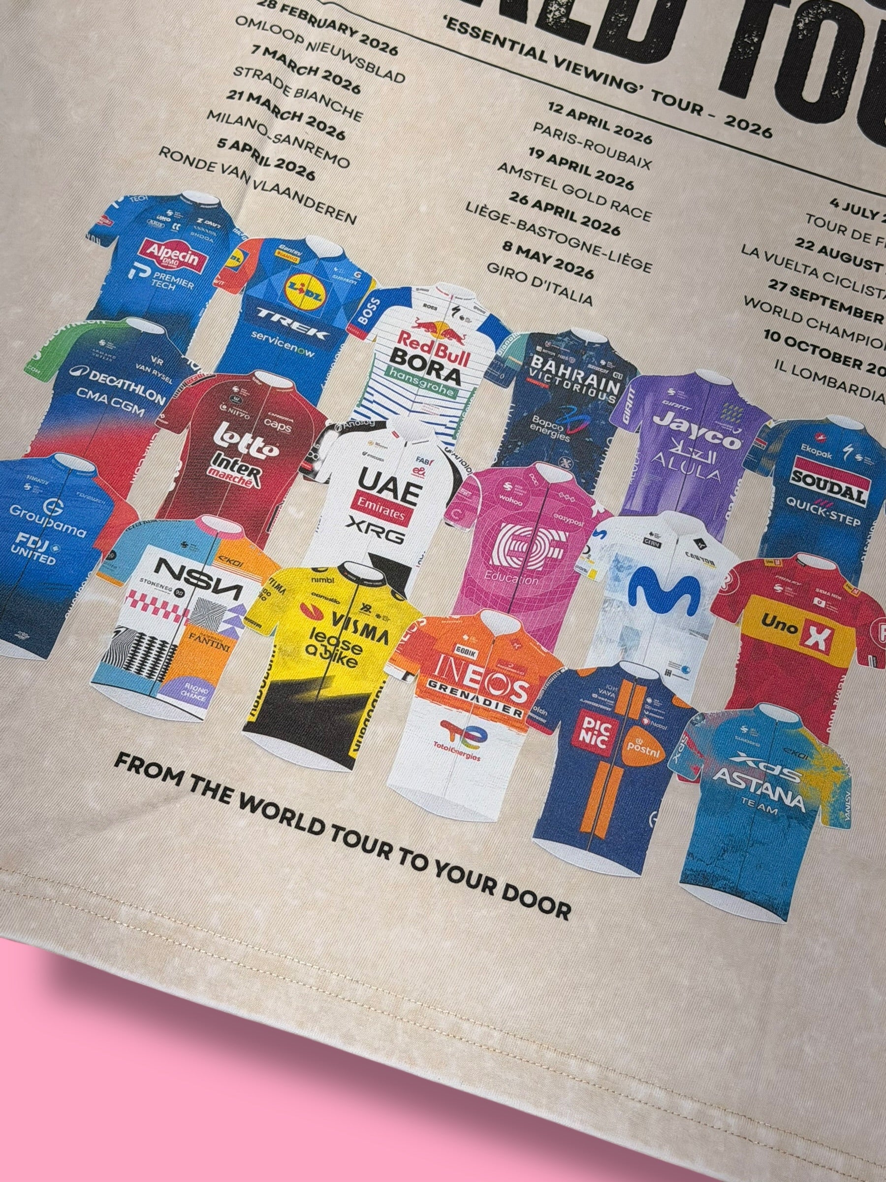 2026 Cycling Season T-Shirt | Pro Kit Club
