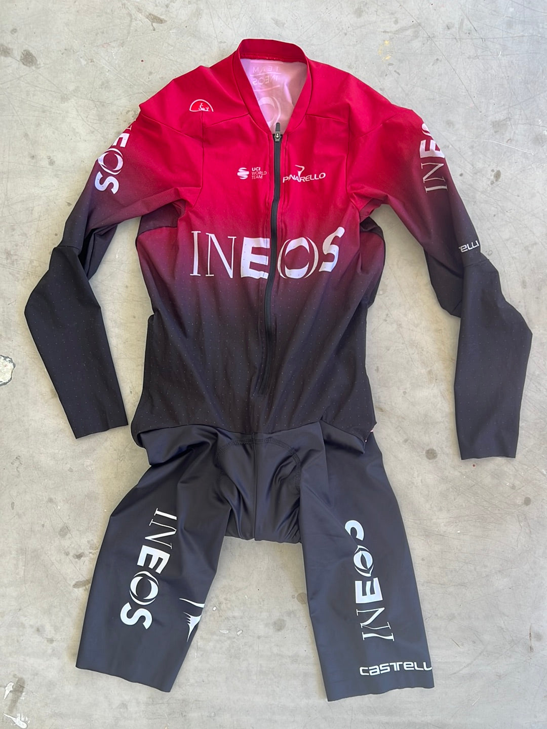 TT Time Trial Suit - Chris Froome Skinsuit | Castelli | Ineos | Pro Cycling Kit