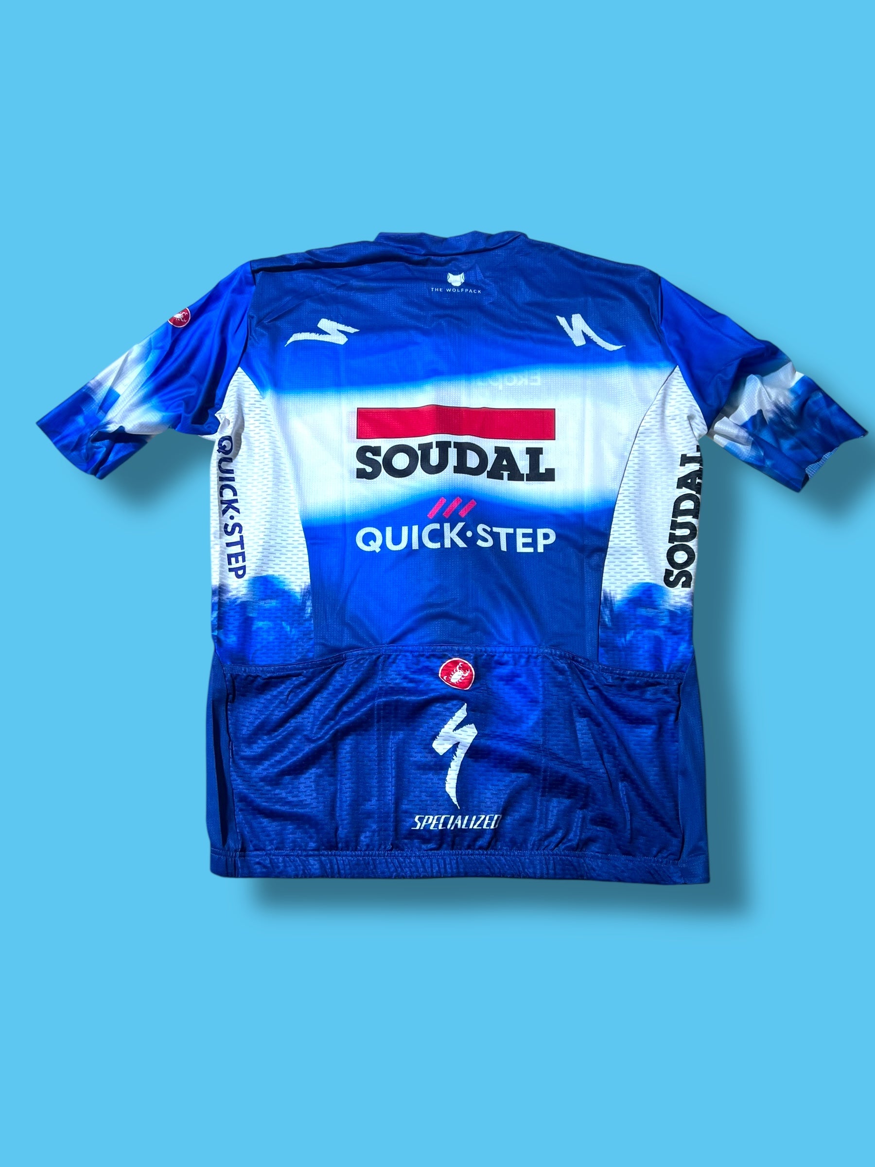 Aero Jersey Competizione Race Lightweight Fast! | Castelli | Soudal Quick-Step| Pro Cycling Kit