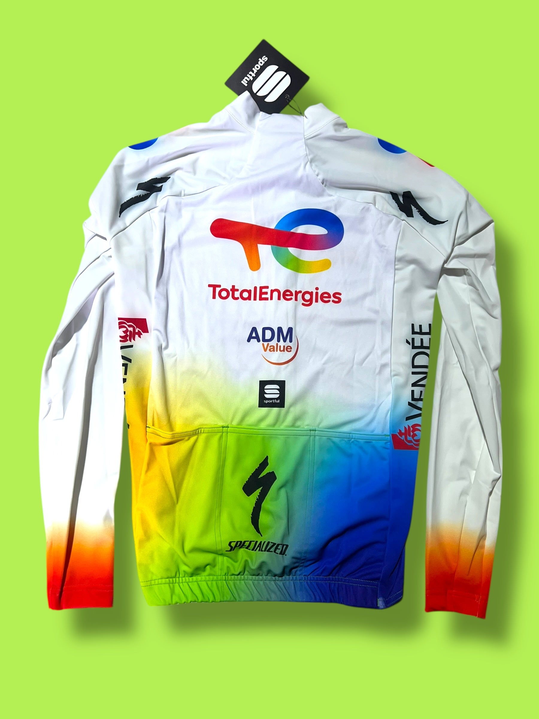Thermal Jersey Long Sleeve TE Road Racing Rain Winter | Sportful | Total Direct Energies| Pro Cycling Kit