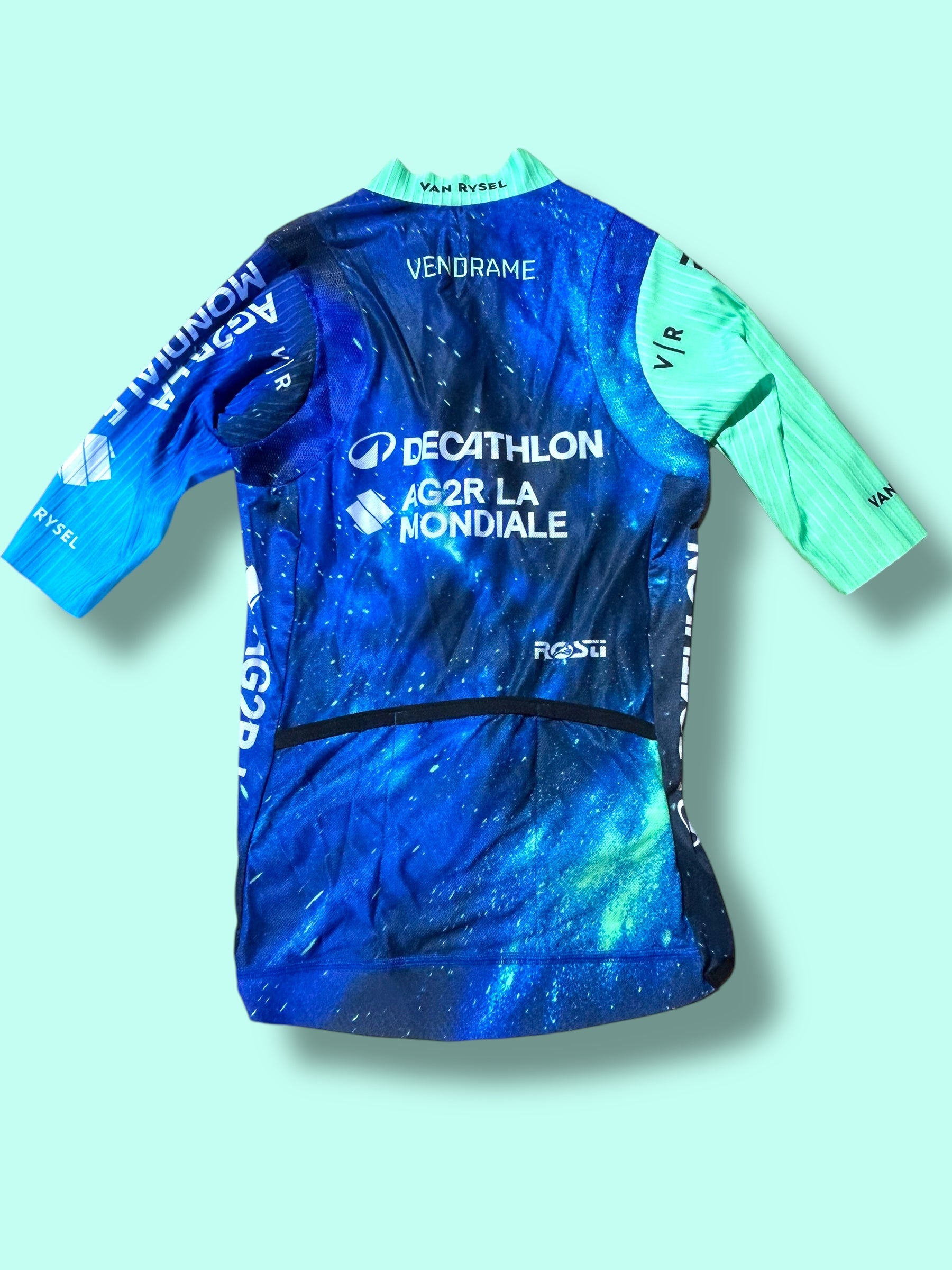Aero Jersey GODON Short Sleeve Racing Maillot | Decathlon AG2R La Mondiale | Rosti | Pro Cycling Kit