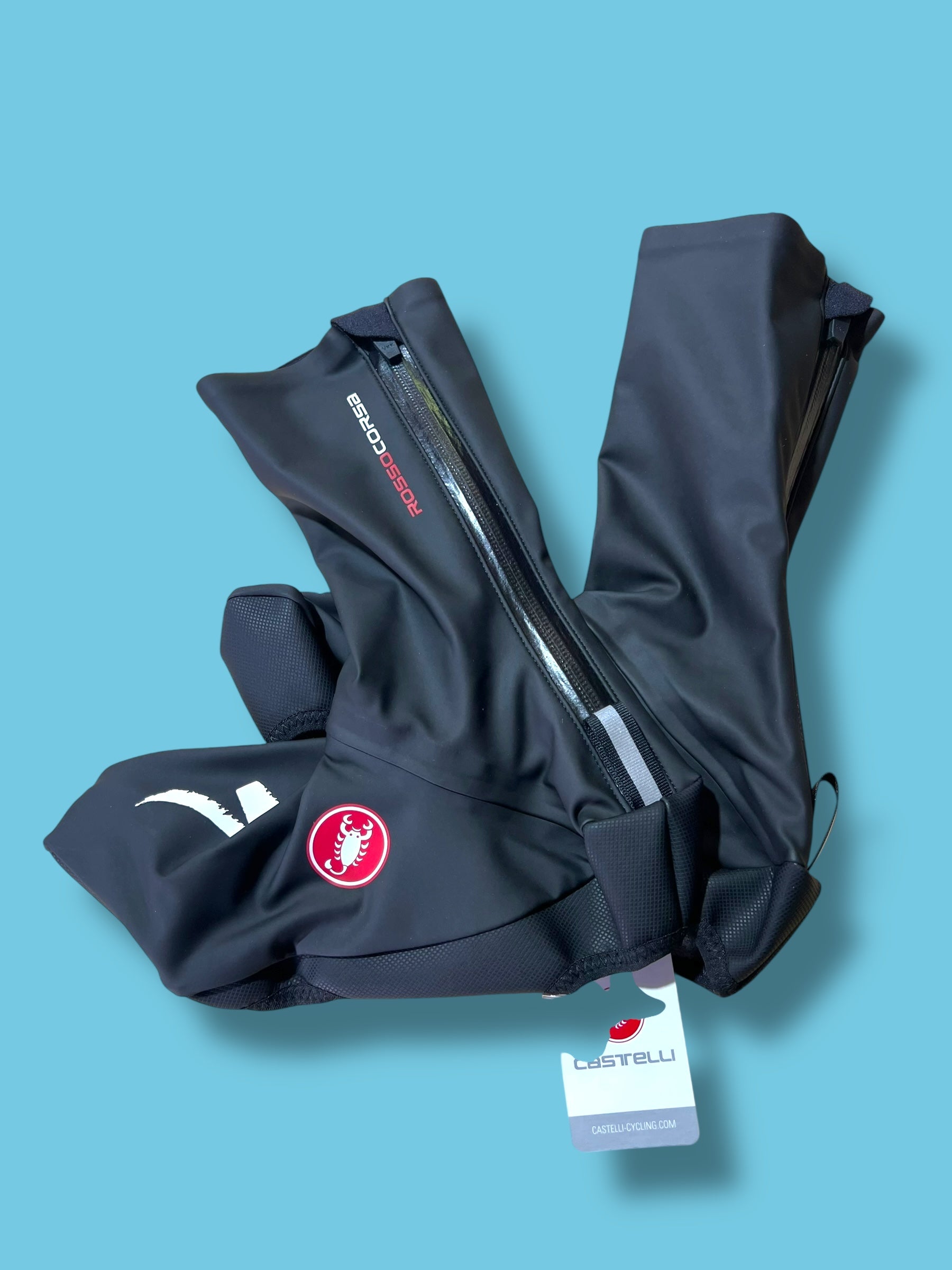 Aero Race Shoecover. Overshoe Winter Thermal Rain | Castelli | Soudal Quick-Step| Pro Cycling Kit