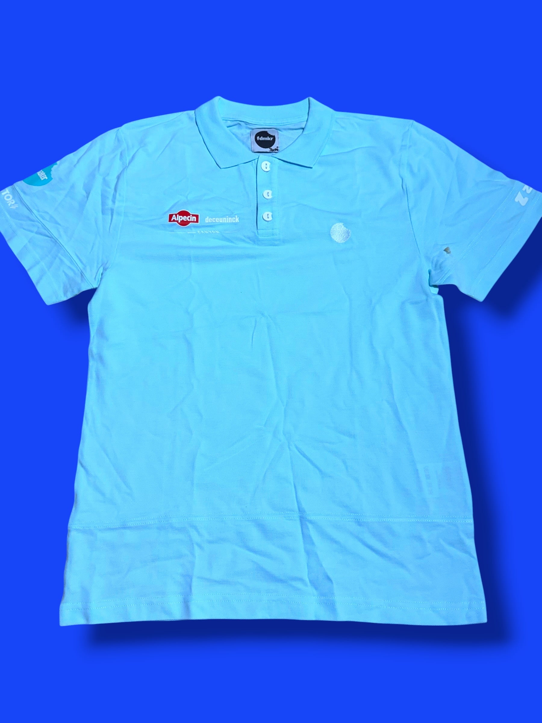 Casual Polo T-Shirt Team Issued|Alpecin Deceuninck |Kalas Pro Cycling Kit
