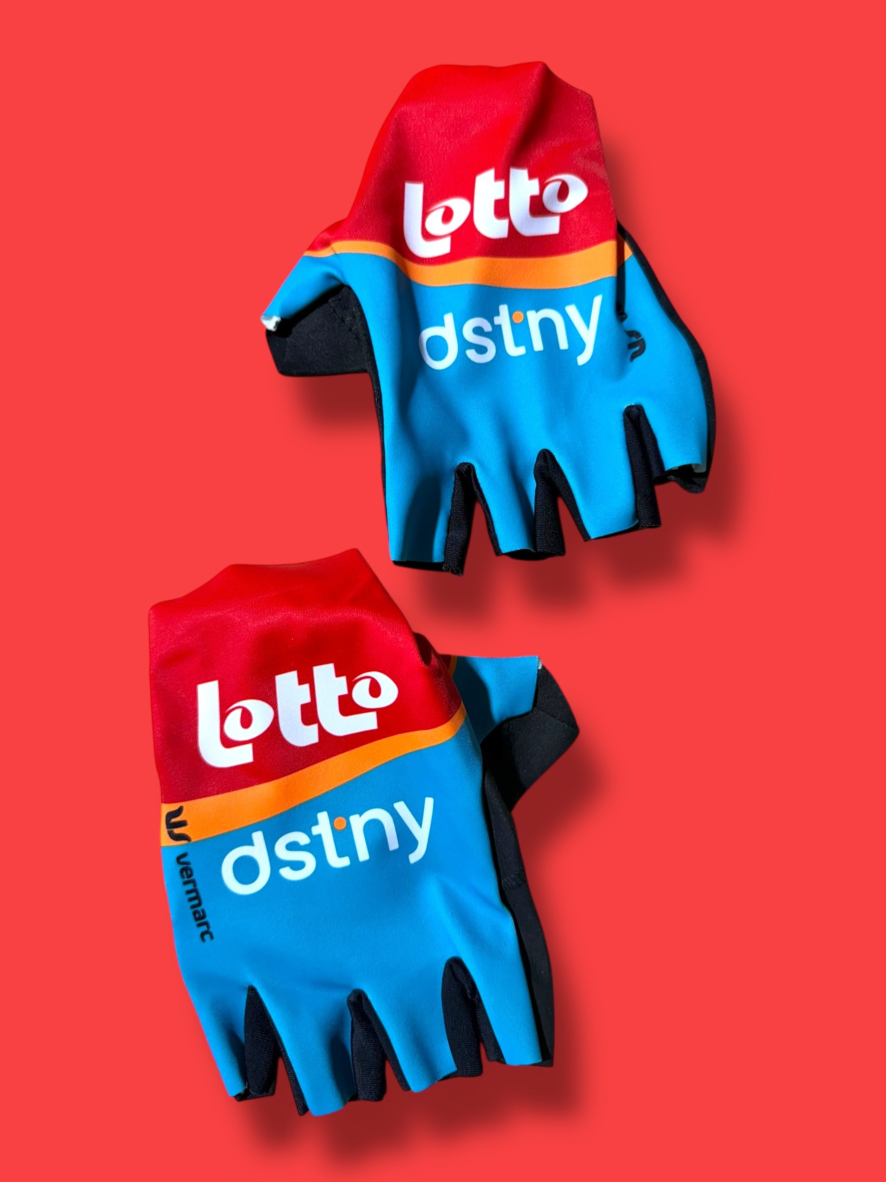 Aero Suit Roadsuit + Gloves Team Rider Issued |Lotto DSTNY Vermarc| Pro Cycling Kit