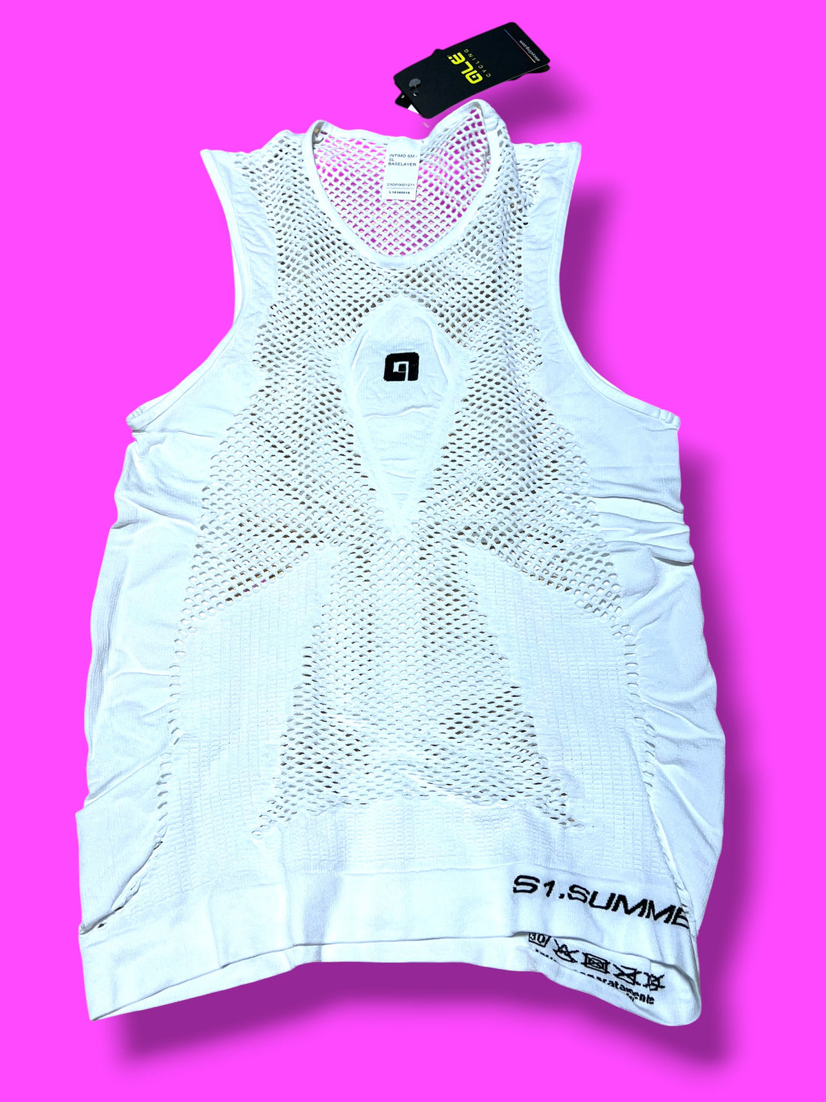 Summer Mesh Sleeveless Base Layer | Hagens Berman Jayco | Alé Men's Pro Kit