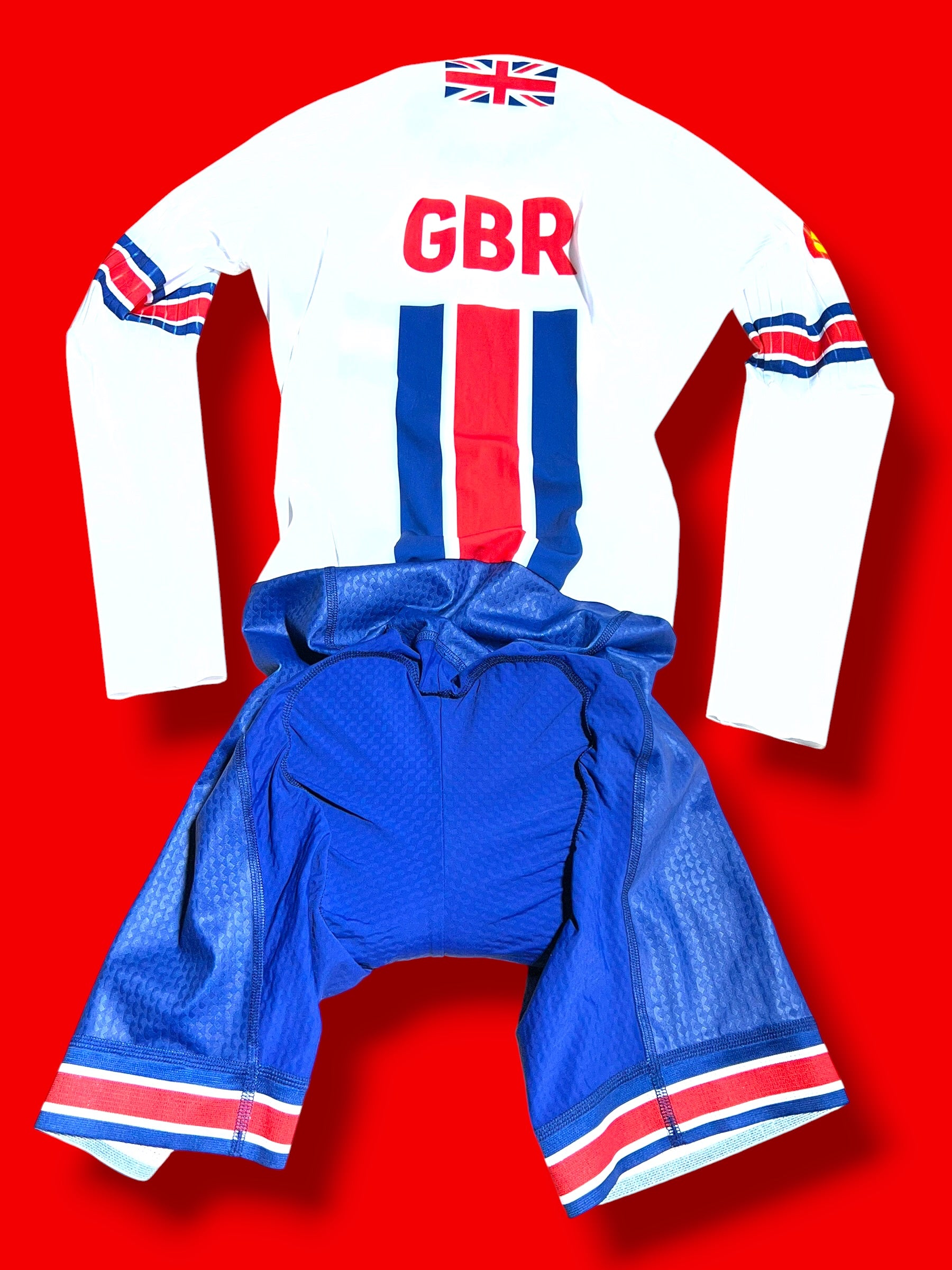 Racesuit TT Suit |Team Great Britain GB |Addidas Pro Cycling Kit