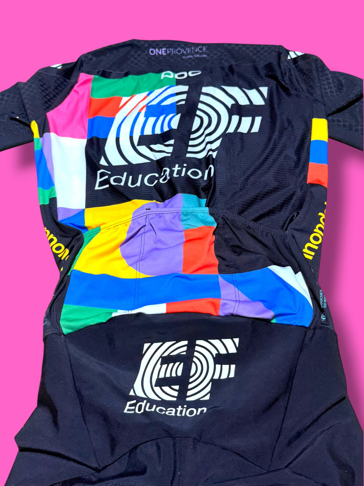 EF 2021 Pro Team Aero Suit Kaleidoscope Giro d'Italia Switchout | EF Education First | Rapha Men's Pro Kit