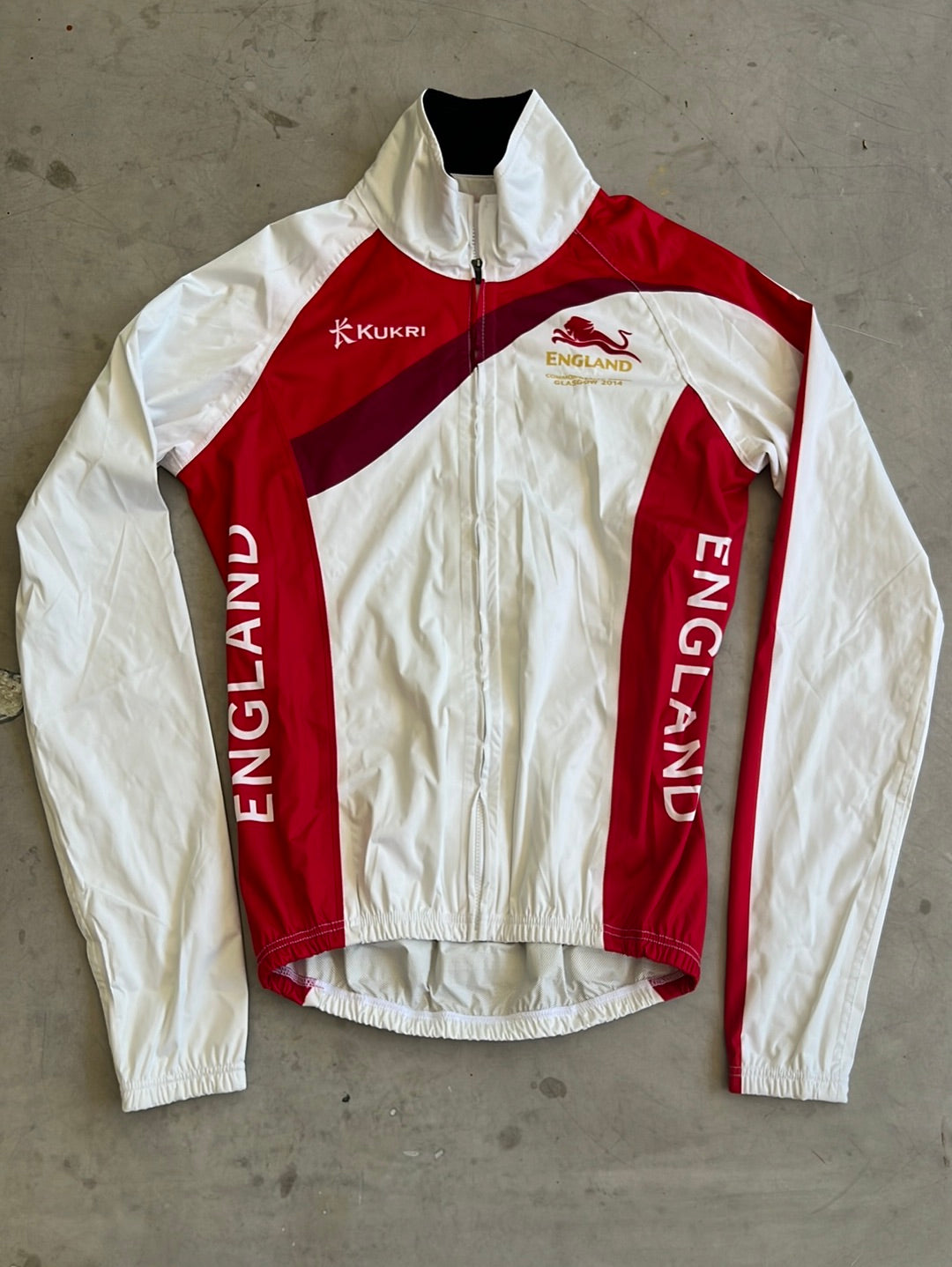 Rain Jacket National Team England Commonwealth Games | Kukri | Team England | Pro Cycling Kit