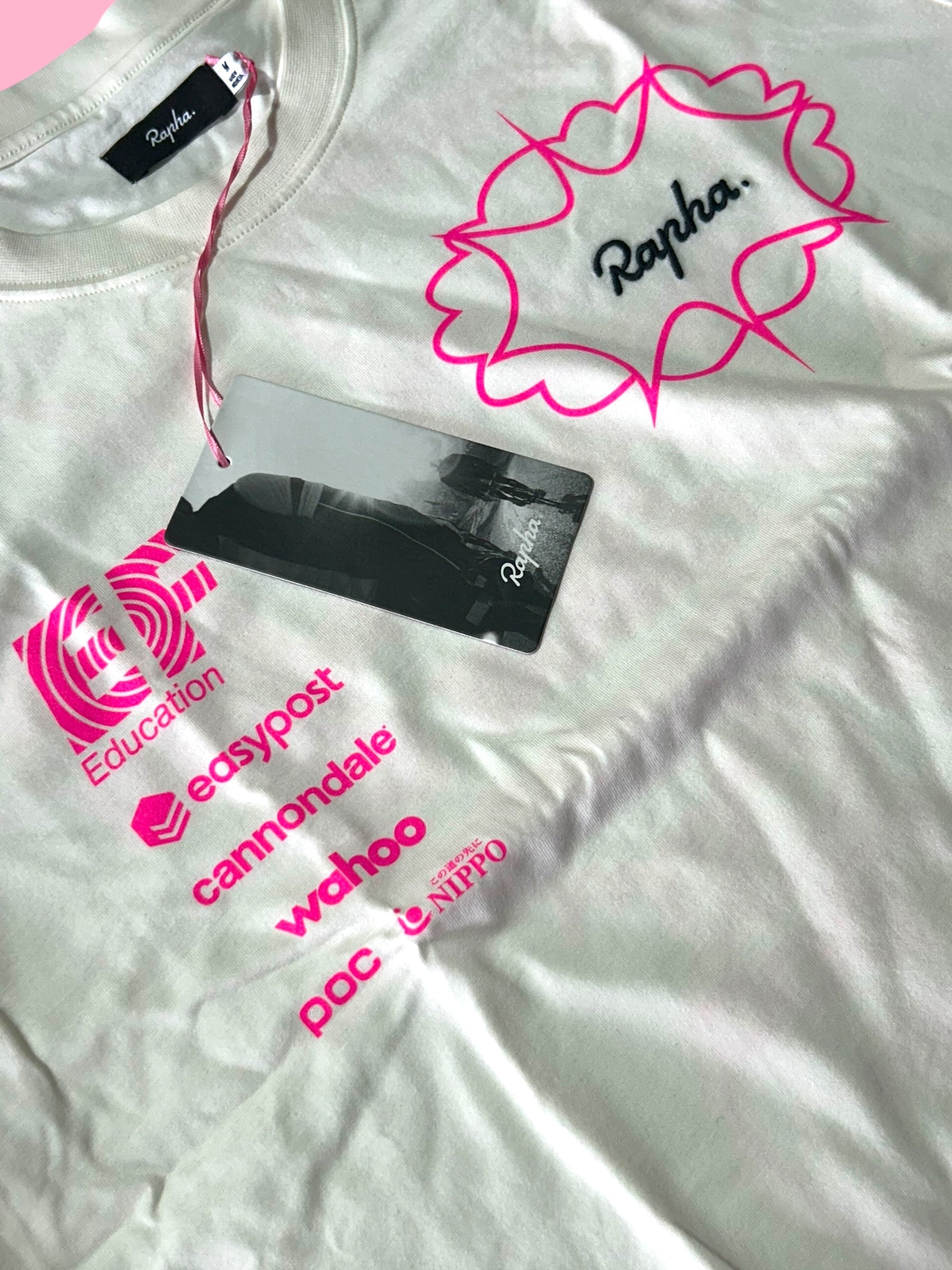 Long Sleeve T-Shirt Official Team Mens Casual Wear | Rapha Pro Team | EF Education First | Pro Cycling Kit