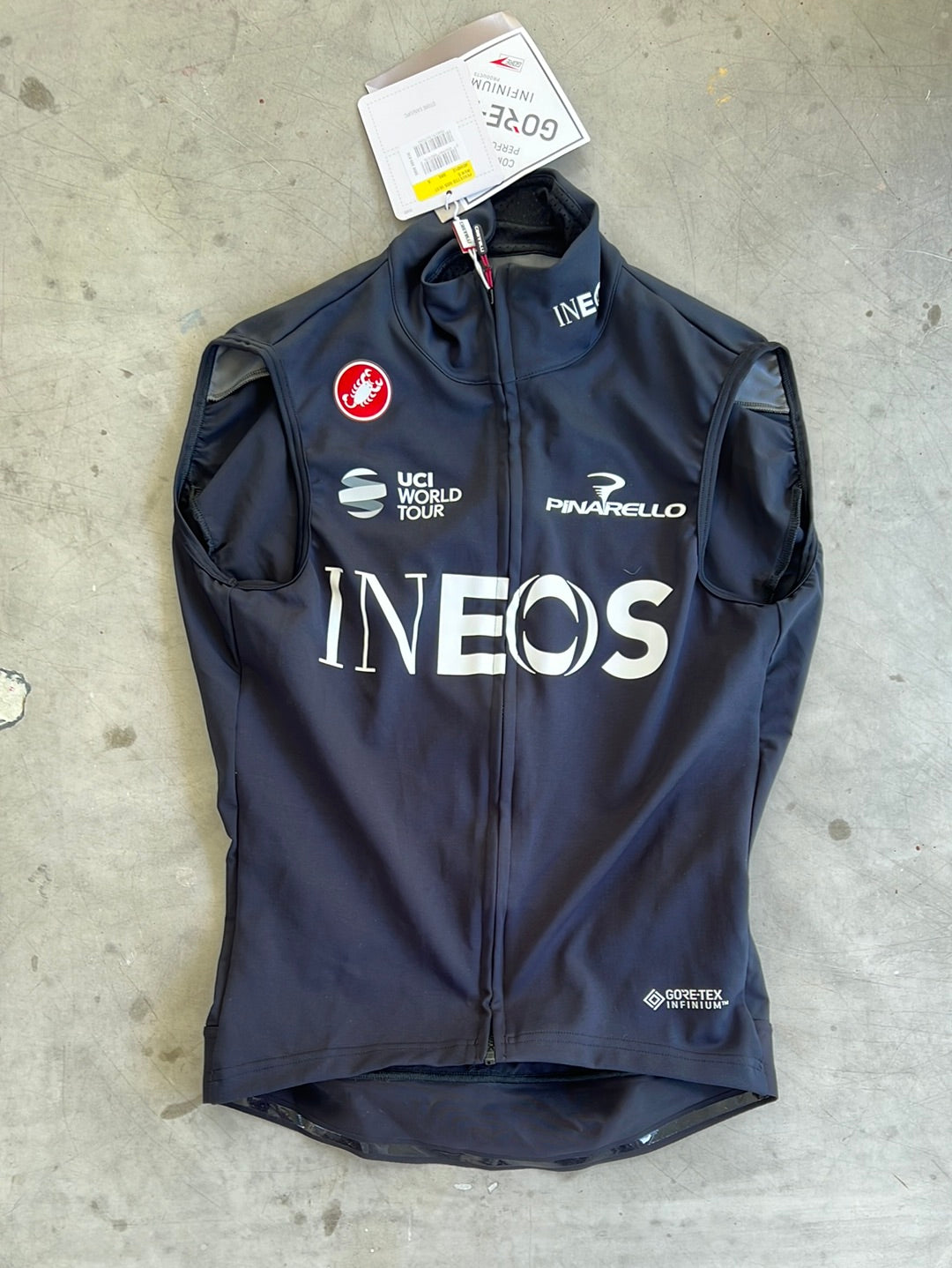 Perfetto ROS Vest / Gilet Goretex Gabba | Castelli | Ineos