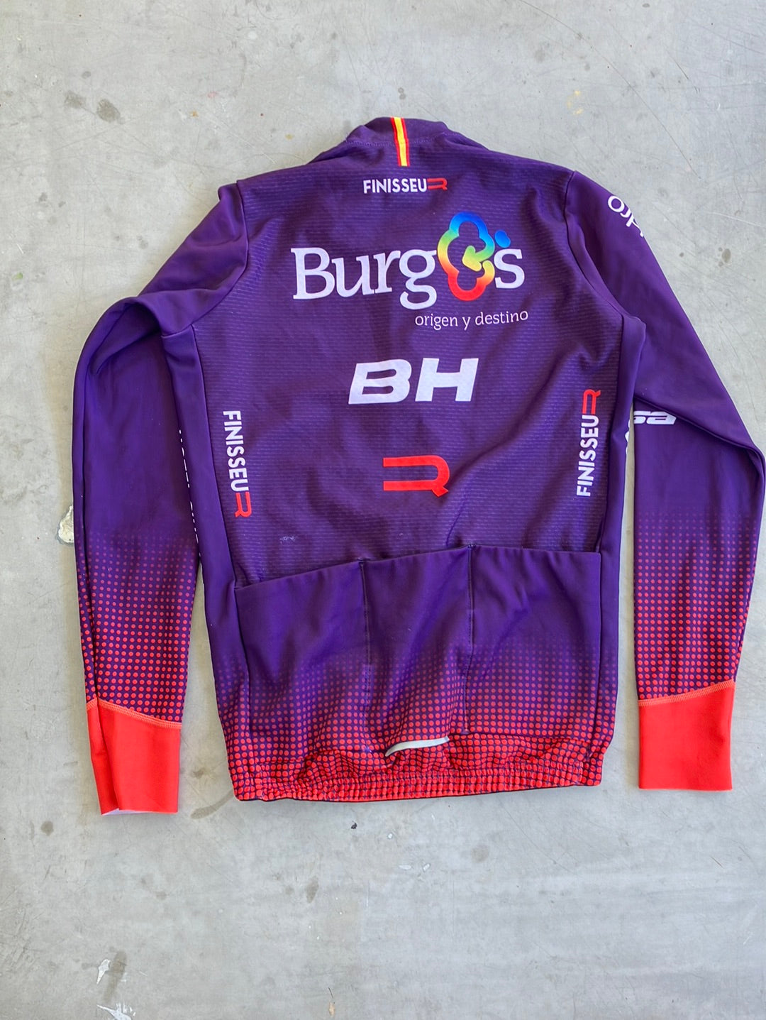 Long Sleeve Winter Jacket | Finisseur | Burgos BH | Pro-Issued Cycling Kit