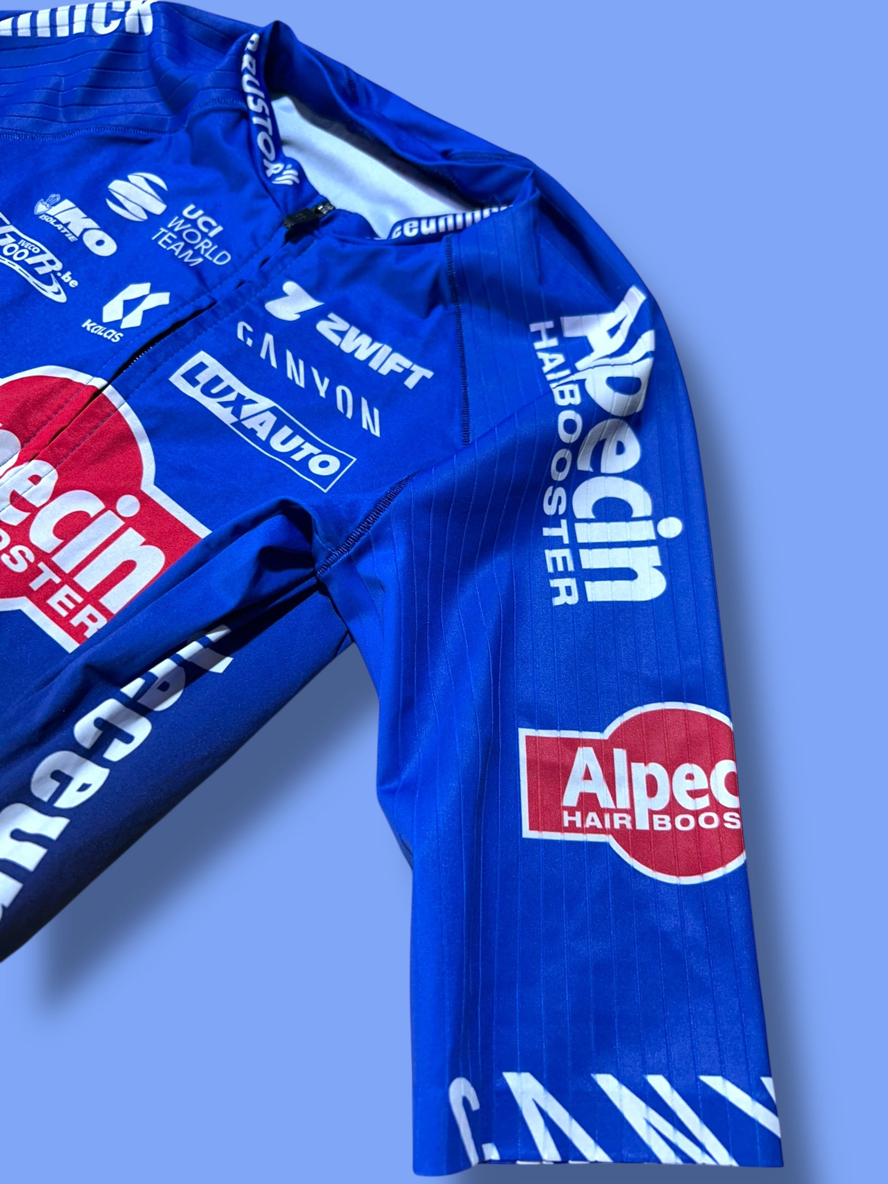 Aerosuit Racesuit with pockets | Alpecin Deceuninck Kalas| Pro Cycling Kit