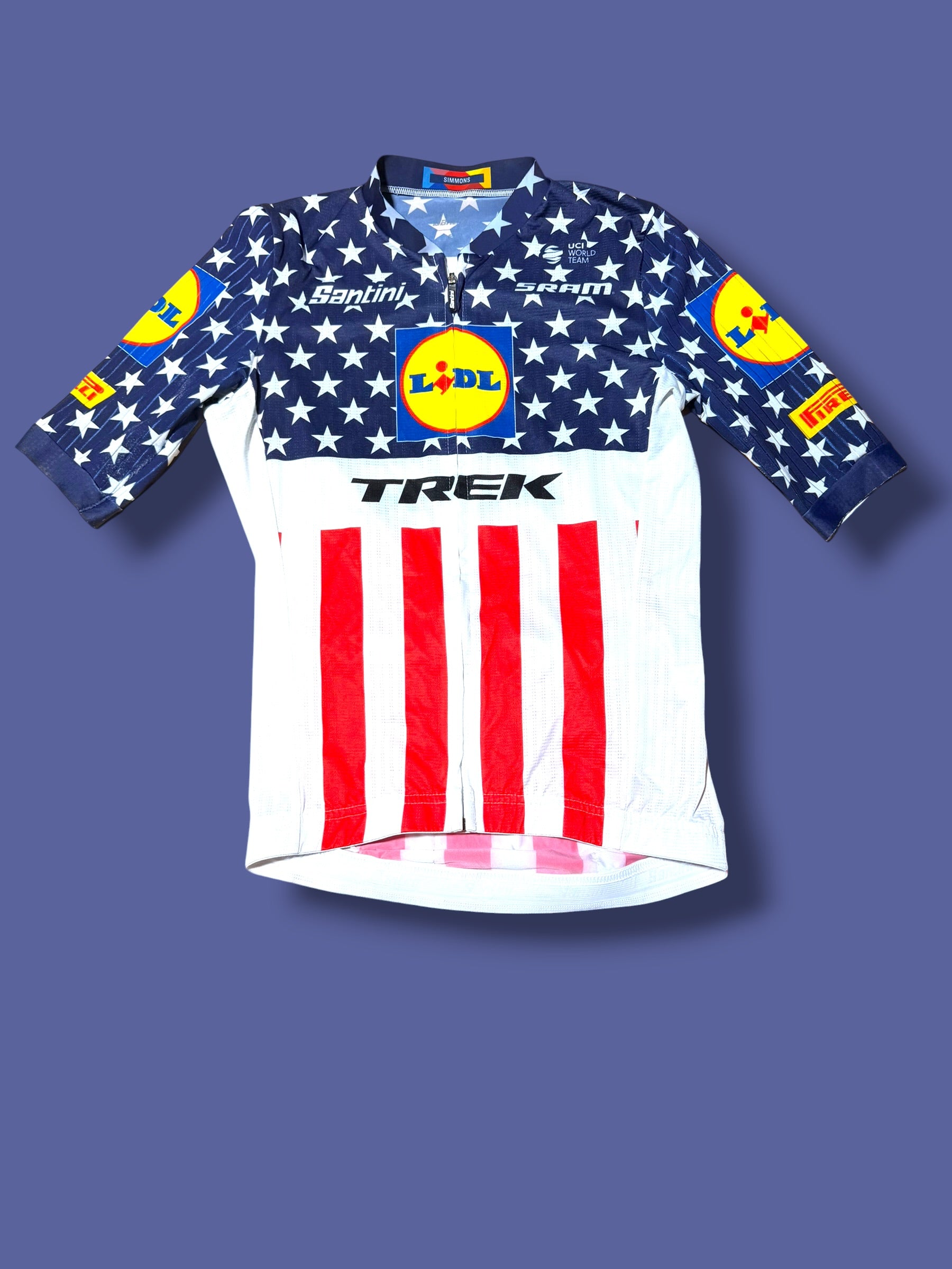 Aero Jersey|Lidl Trek |Santini Pro Cycling Kit