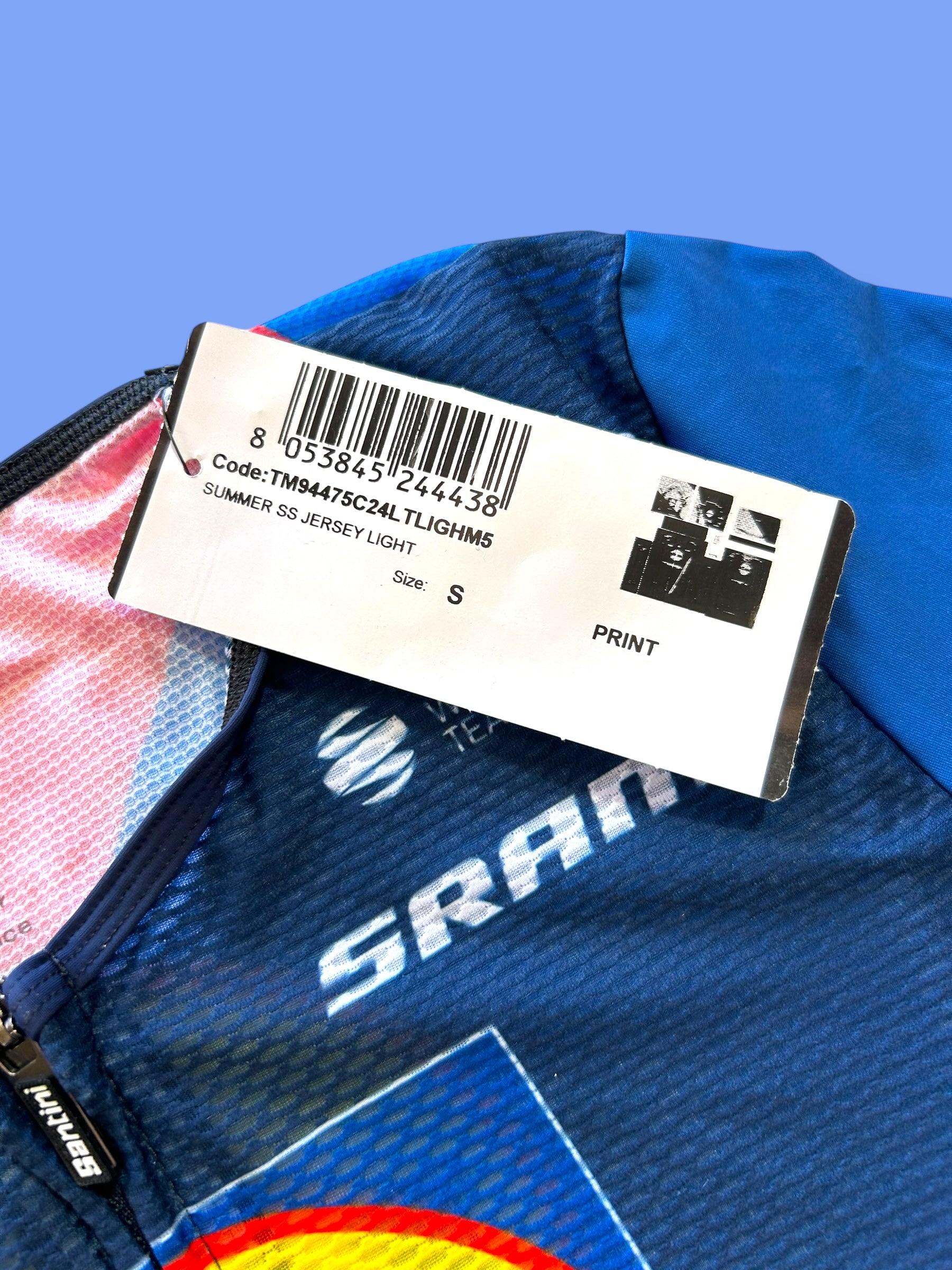 Summer Jersey Short Sleeve Lightweight Team Issued! | Santini | Lidl Trek | Pro Cycling Kit