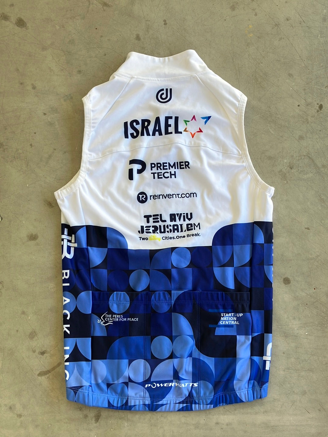 Thermal Gilet / Vest Winter Protection | Ekoi | Israel Premier Tech IPT | Pro Cycling Kit