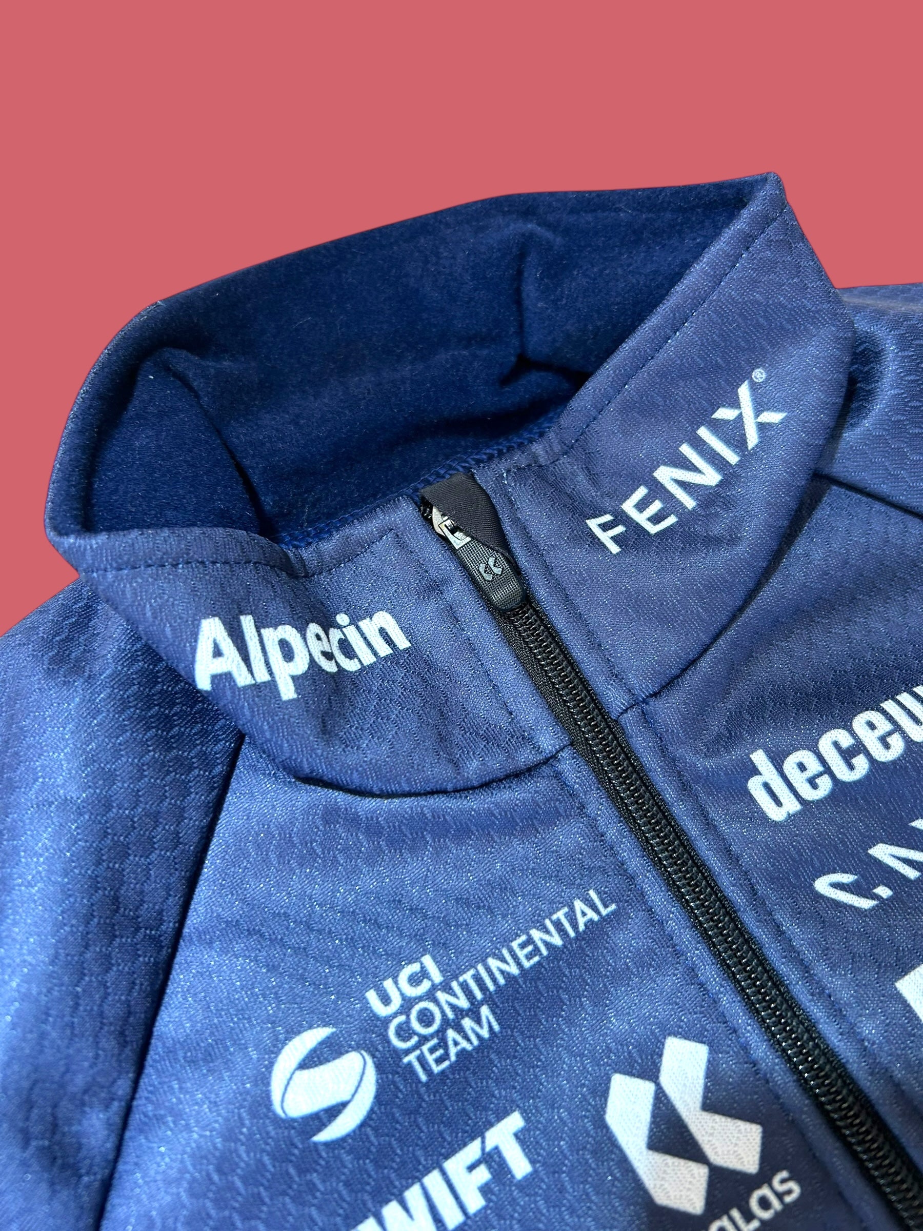 Winter Long Sleeve Jacket Thermal Windproof Waterproof | Alpecin Deceuninck Kalas| Pro Cycling Kit