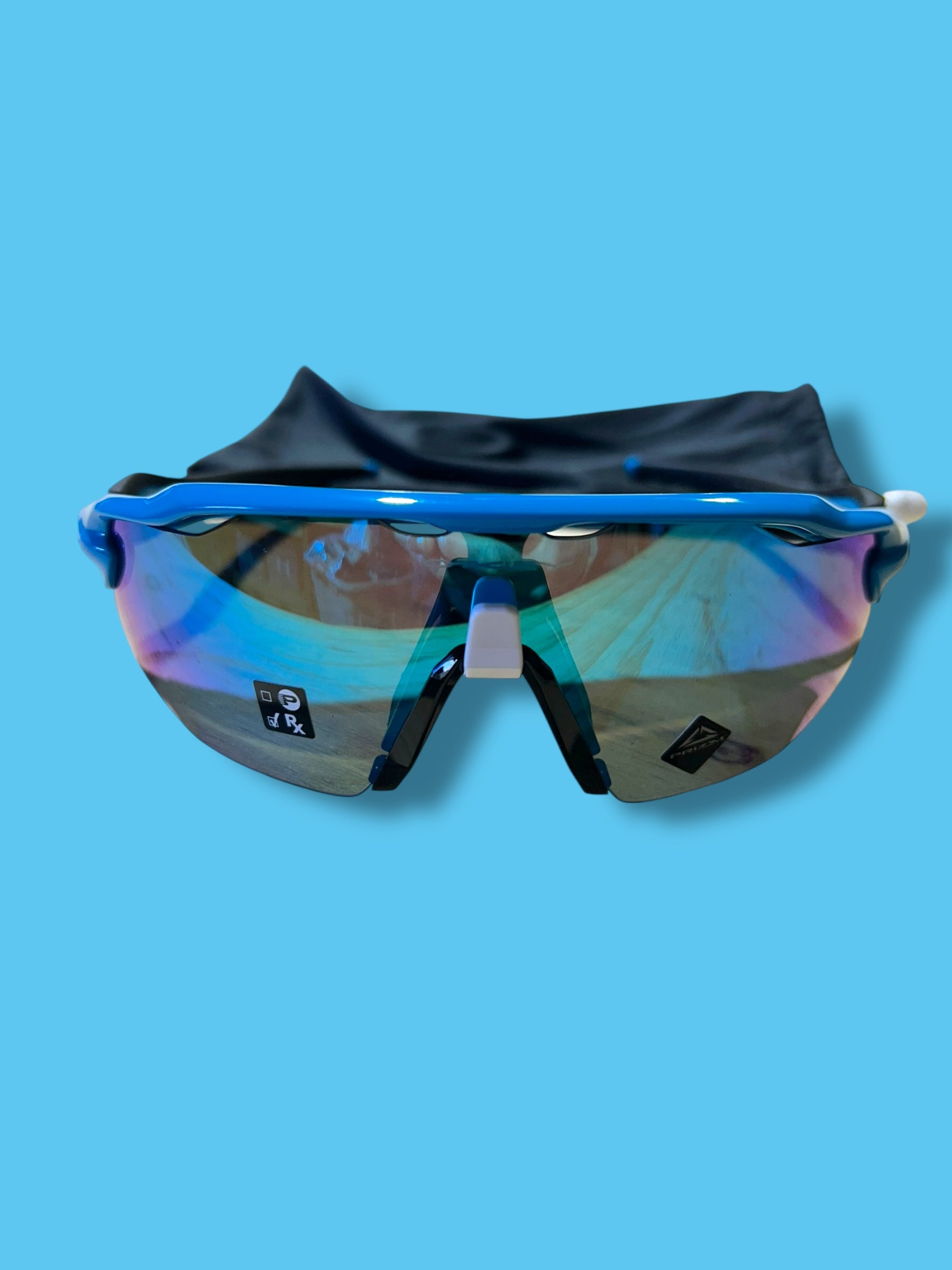 Soudal / Deceuninck Quick-Step | Oakley Radar EV Sunglasses | Blue | Pro-Issued Team Kit