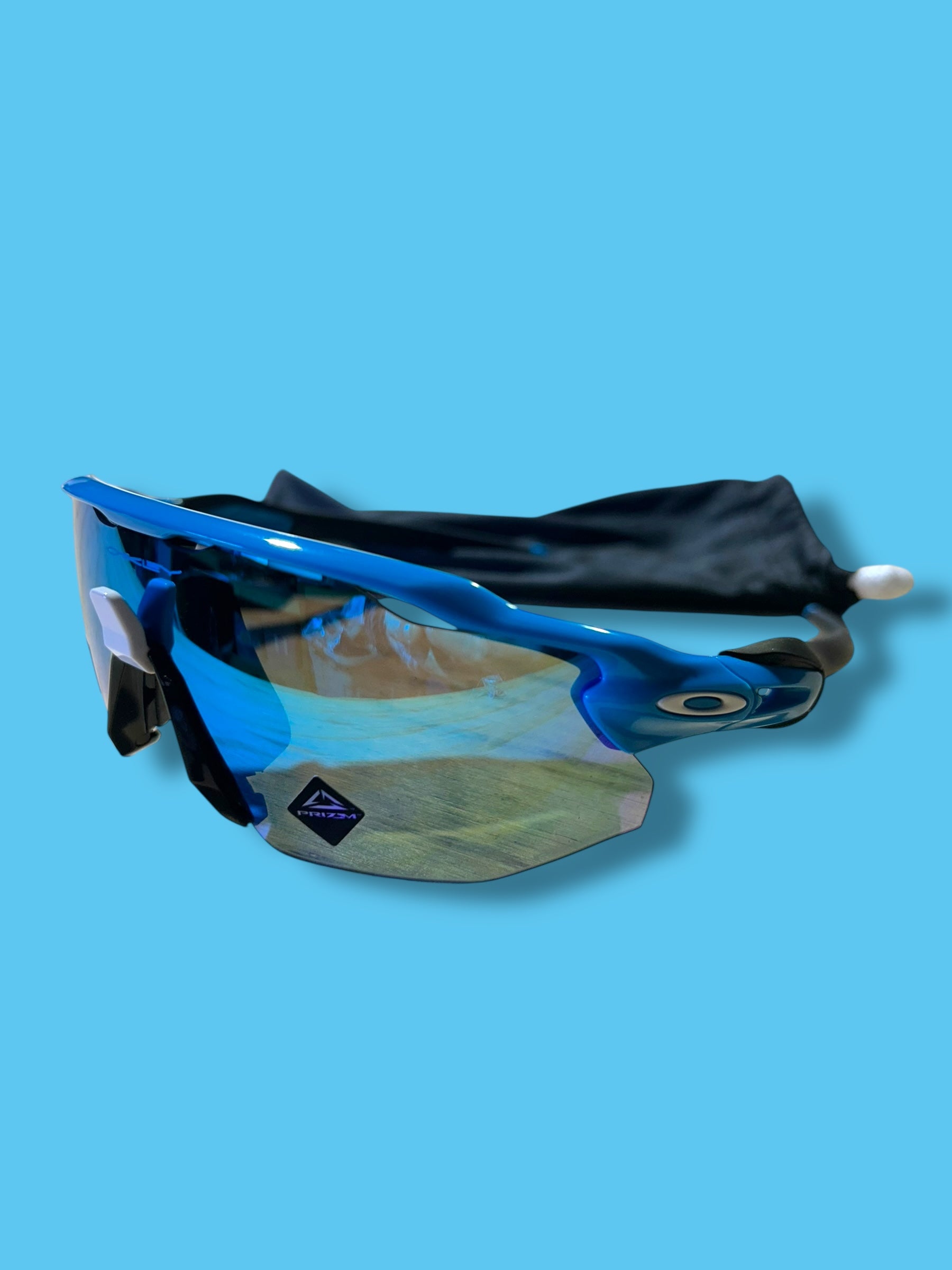 Soudal / Deceuninck Quick-Step | Oakley Radar EV Sunglasses | Blue | Pro-Issued Team Kit