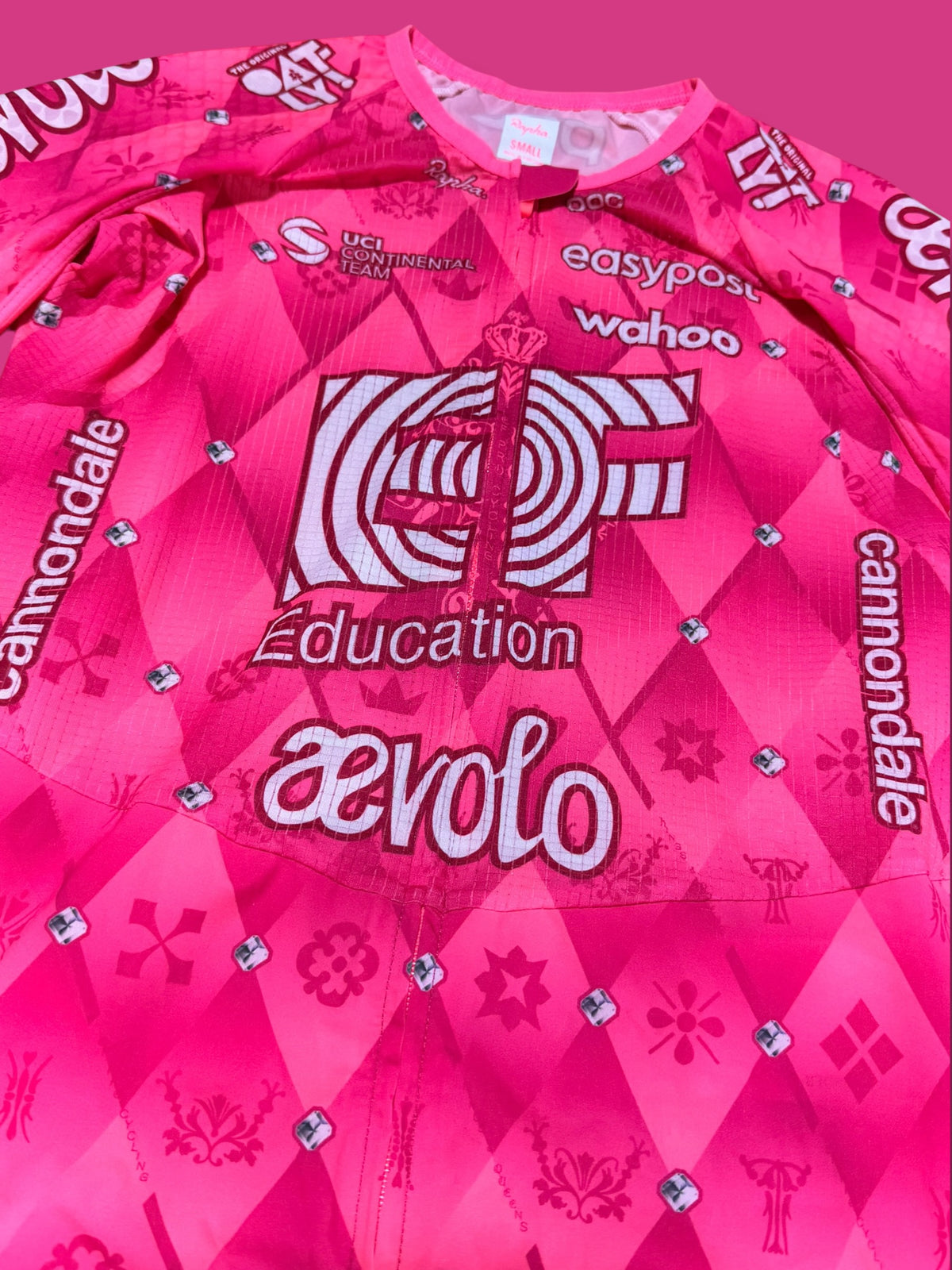 Pro Team Flaero Summer Aero Jersey | EF Education Aevolo | Rapha Men's Pro Kit