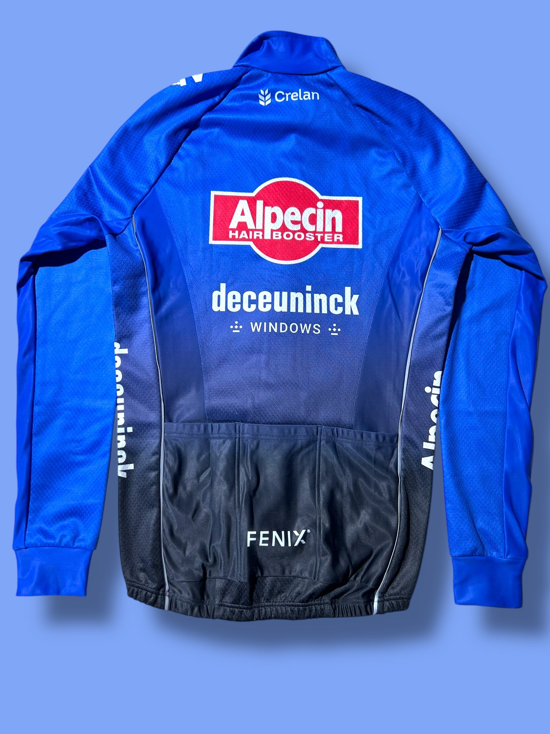 Winter Long Sleeve Jacket Thermal Windproof Waterproof | Alpecin Deceuninck Kalas| Pro Cycling Kit