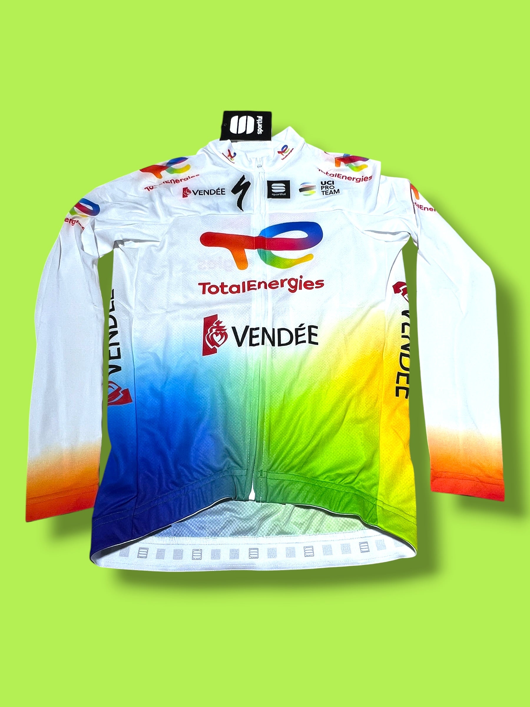 Summer Long Sleeve Jersey- Total Energies |BioRacer Pro Cycling Kit