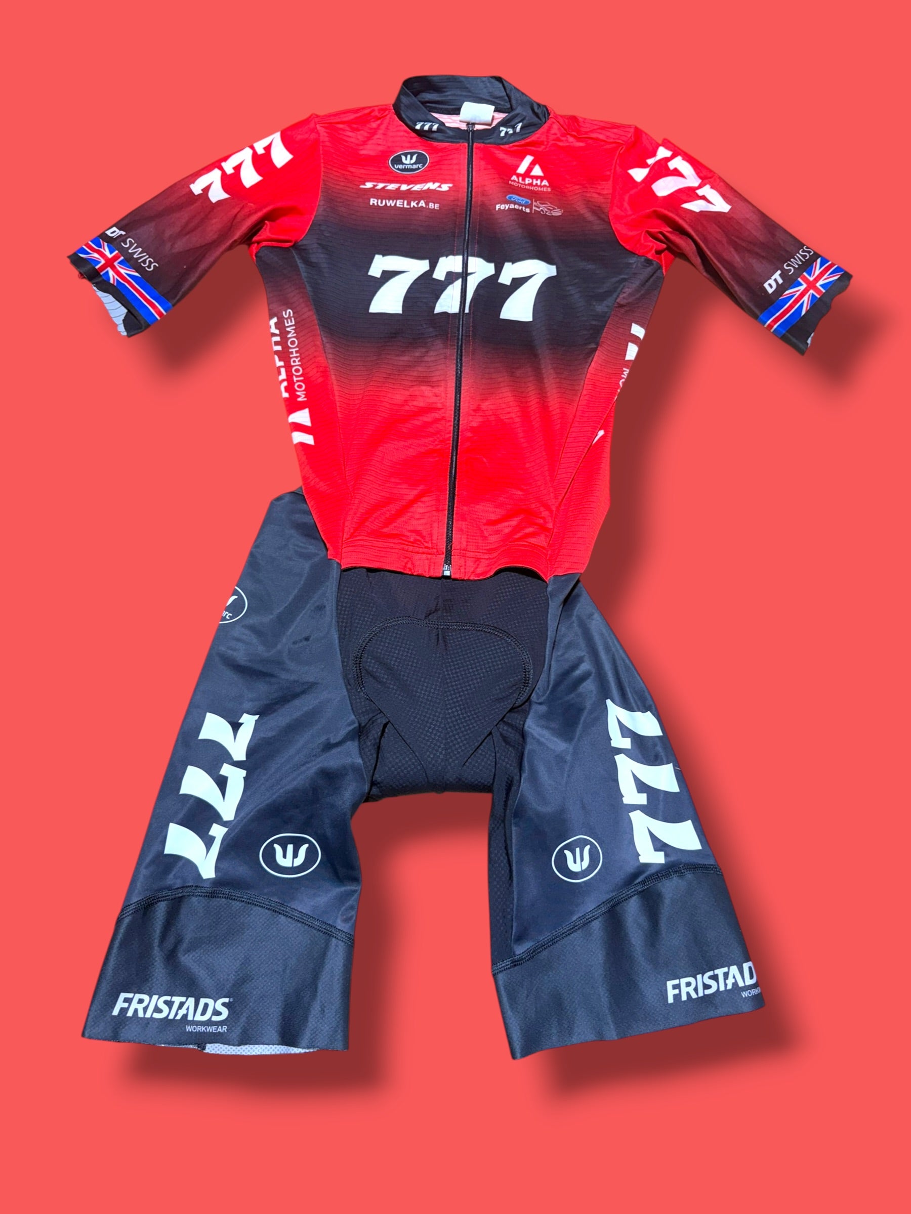 Short Sleeve Aero Race Suit National Champ |777 Cyclocross |Kalas Pro Cycling Kit