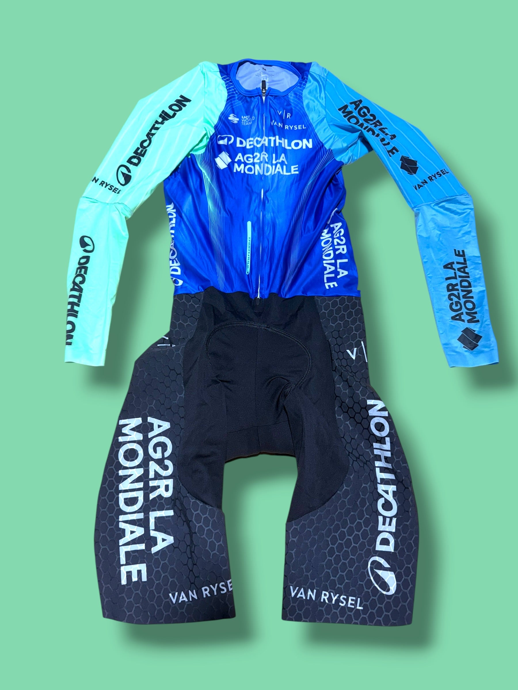 Long Sleeve roadsuit Aero Suit With Pockets|Decathlon |Van Rysel Pro Cycling Kit