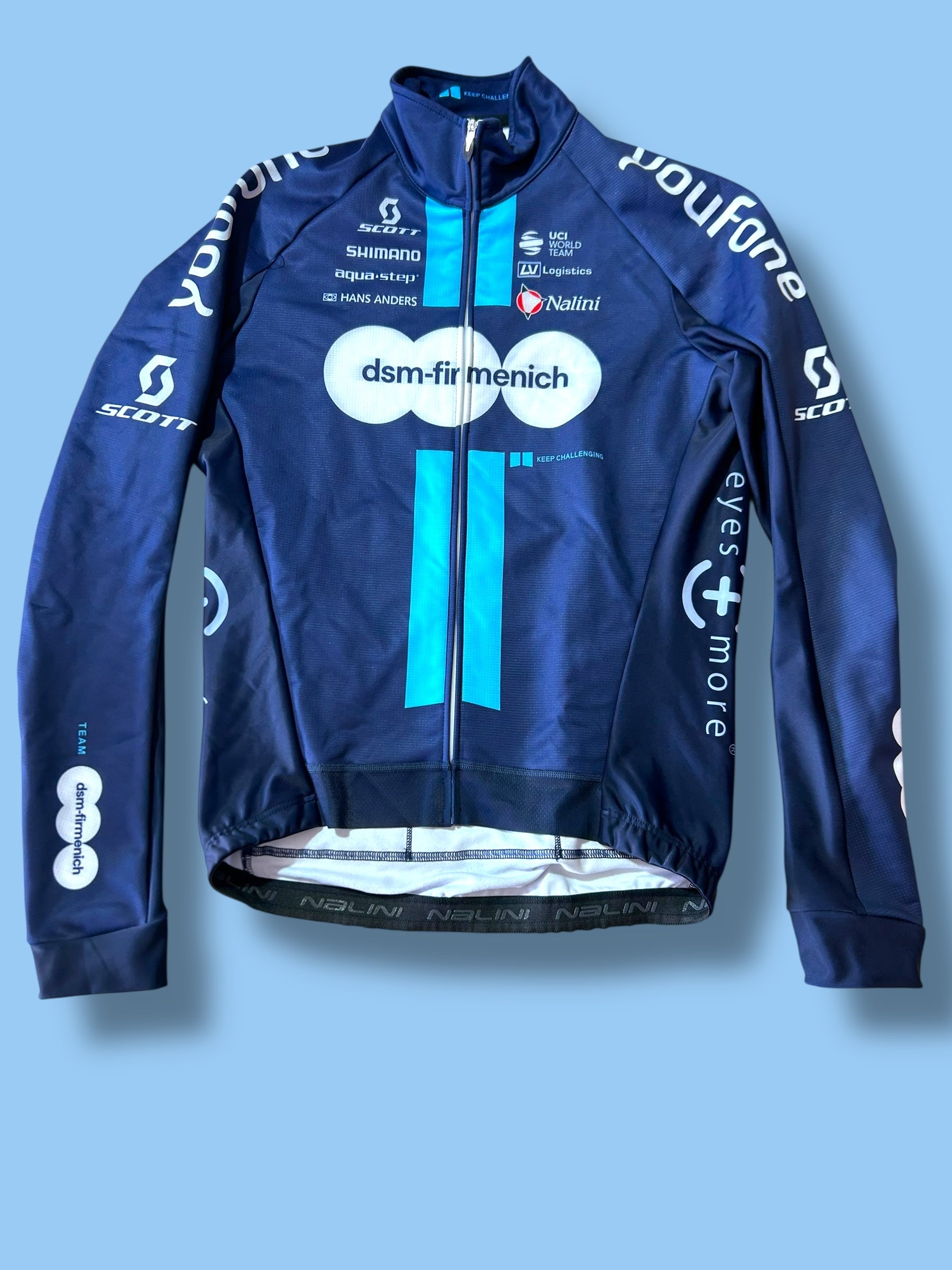 Long Sleeve Winter Jacket Thermal | DSM Firmenich| Pro Cycling Kit