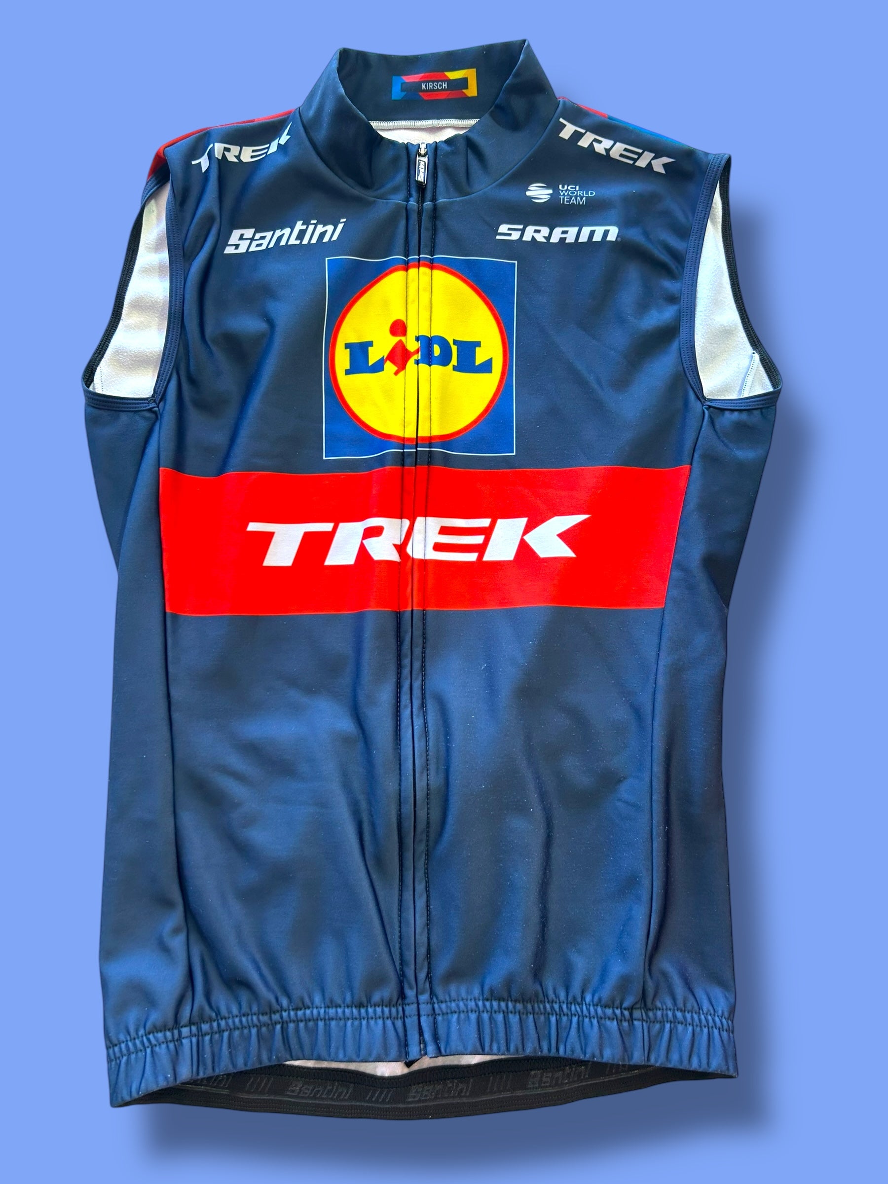 Thermal Vest Team-Issued Gilet | Santini | Lidl Trek | Pro Cycling Kit