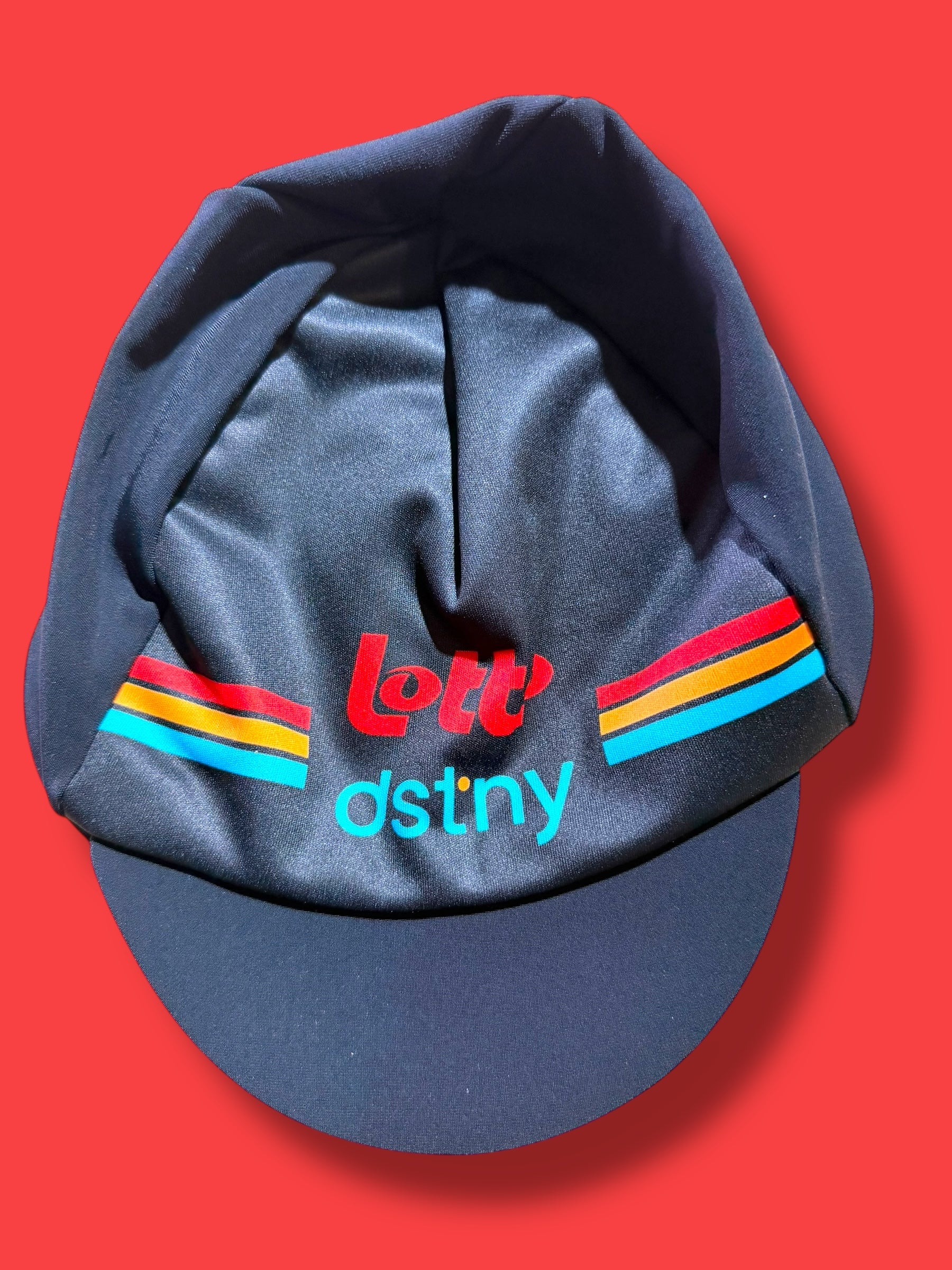 Thermal Winter Cap Under Helmet Team Rider Issued |Lotto DSTNY Vermarc| Pro Cycling Kit