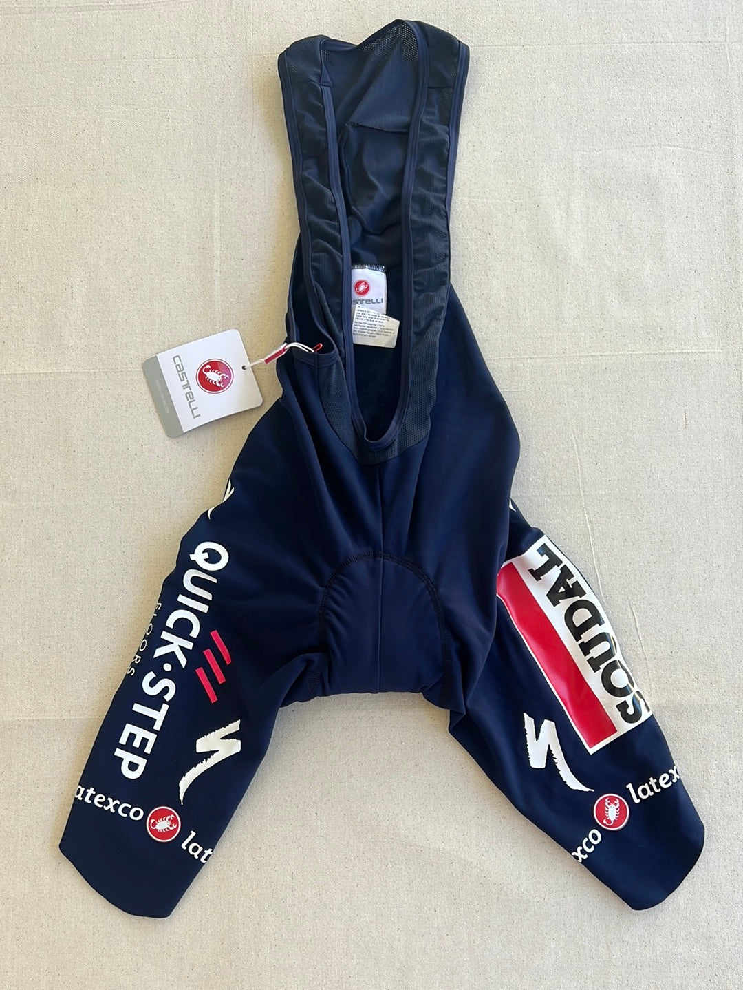 Winter Bib Shorts Thermal Nano Flex Pro R | Castelli | Quick-Step Alpha Vinyl / Soudal | Pro Cycling Kit