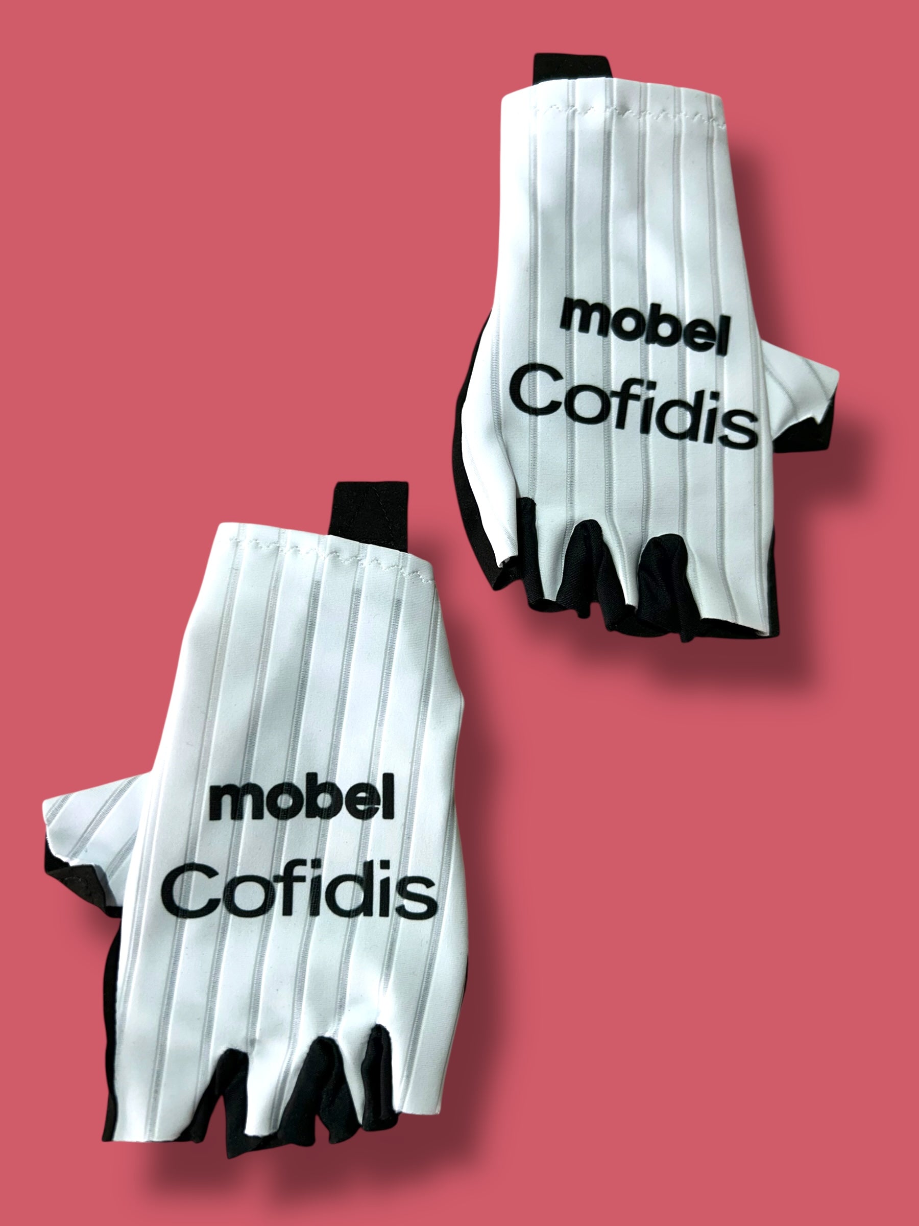 Padded Gloves Mitts Race Rider Issued| Mobel | Cofidis| Pro Cycling Kit