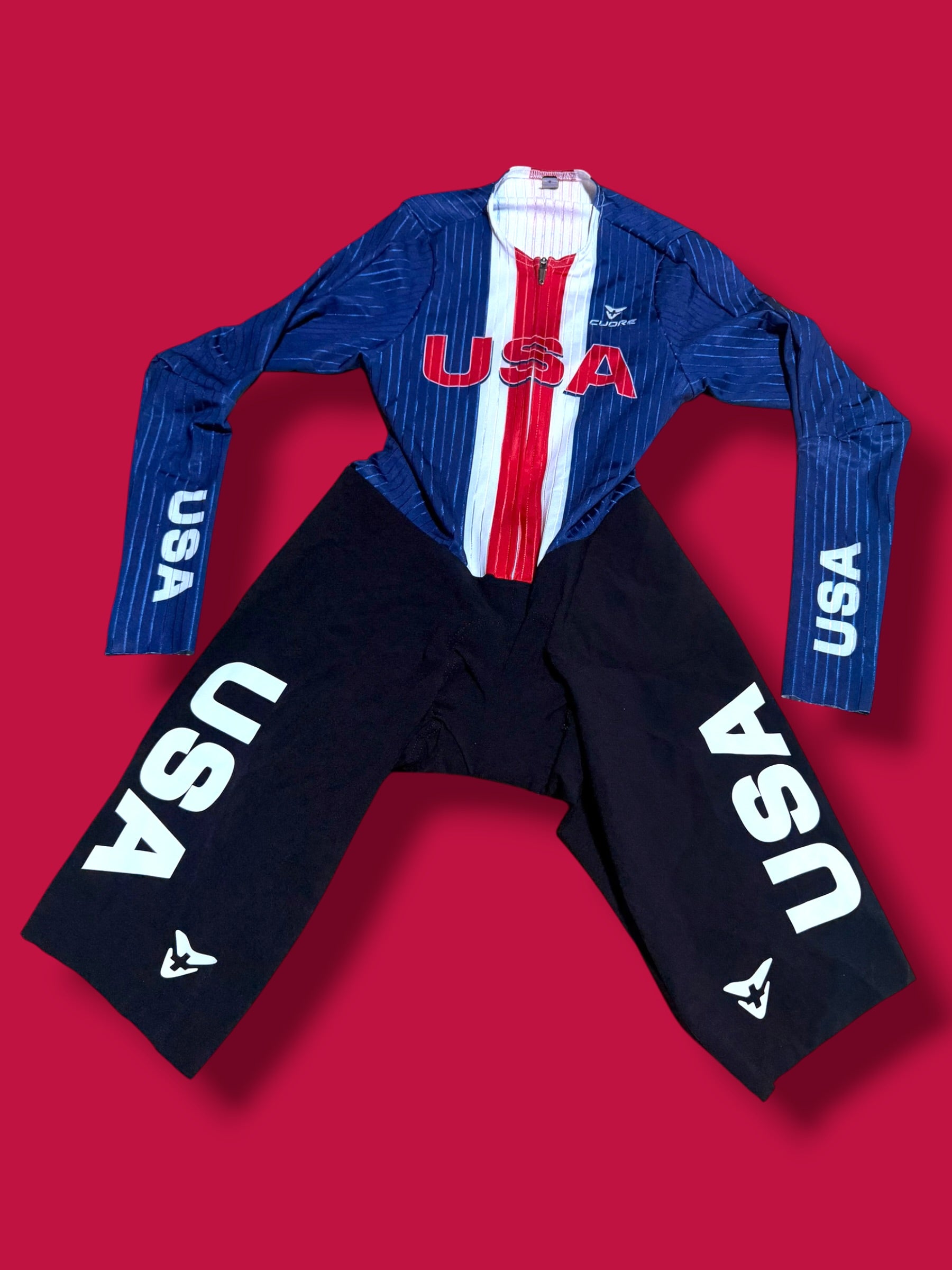 TT Suit Aerosuit |USA Cycling|Cuore Pro Cycling Kit