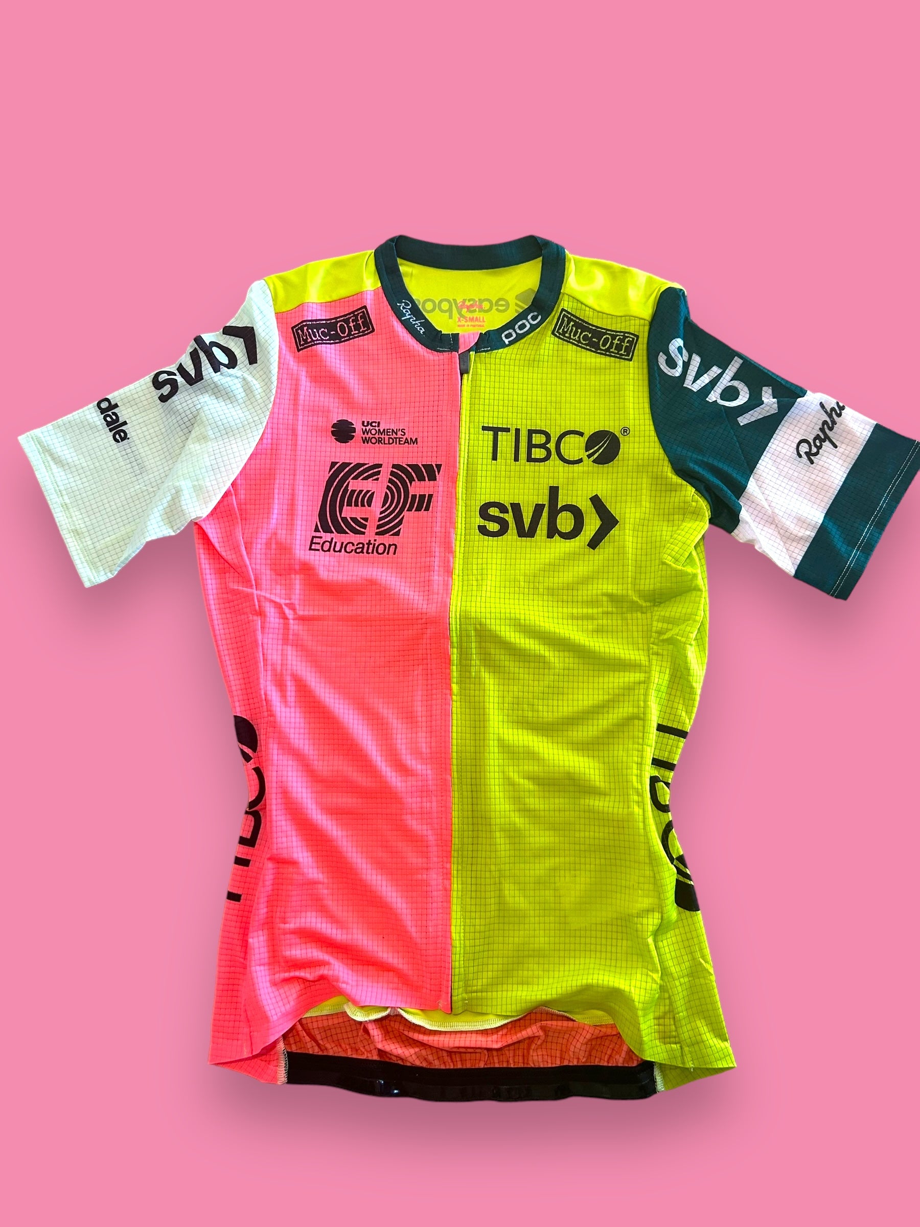 Short Sleeve Flyweight Summer Jersey Giro D'Italia Switchout Womens | Rapha Pro Team | EF Education First | Pro Cycling Kit