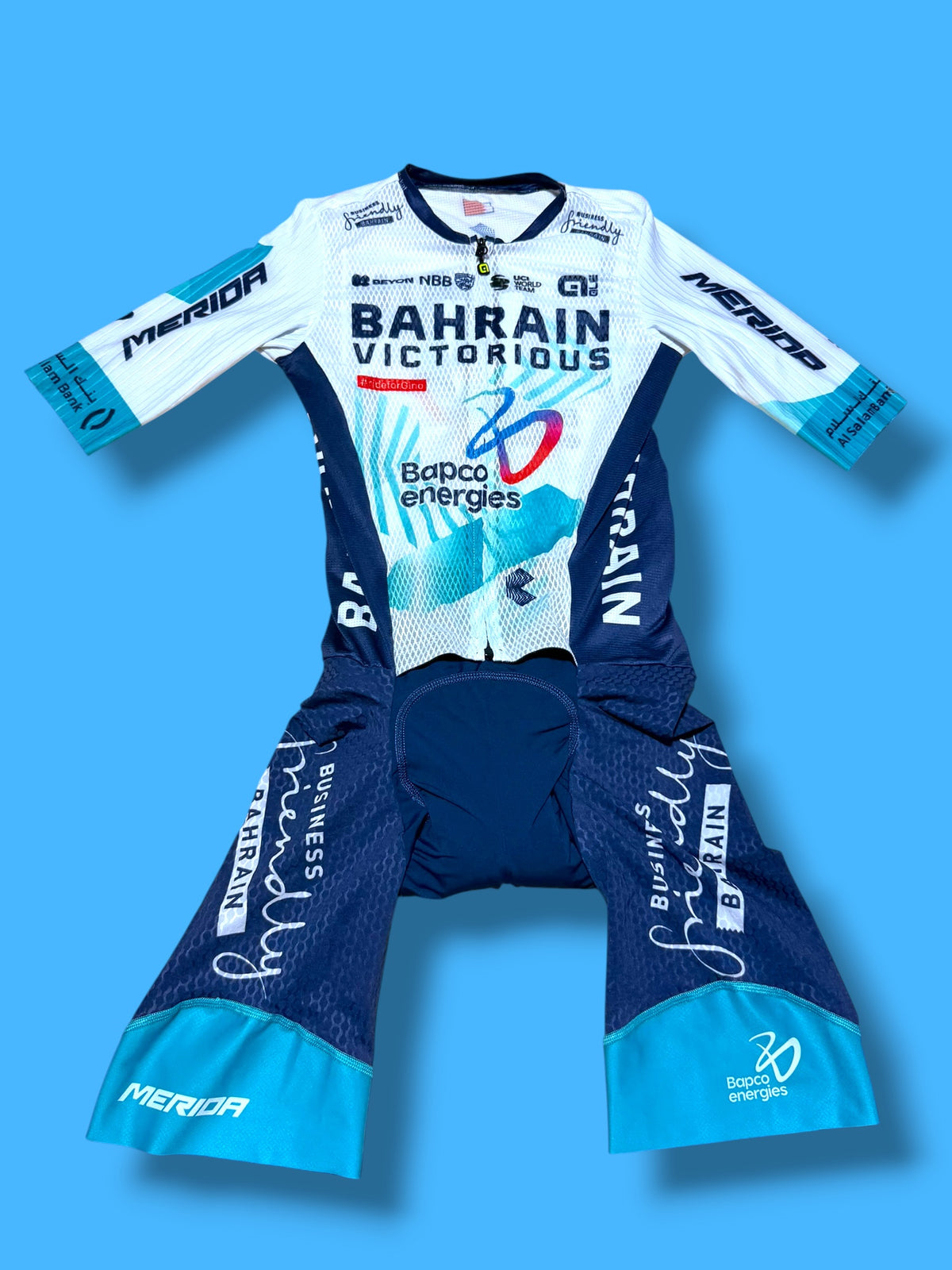 Summer Lightweight Aero Race Suit | Bahrain Victorious | Alé Pro Cycling Kit