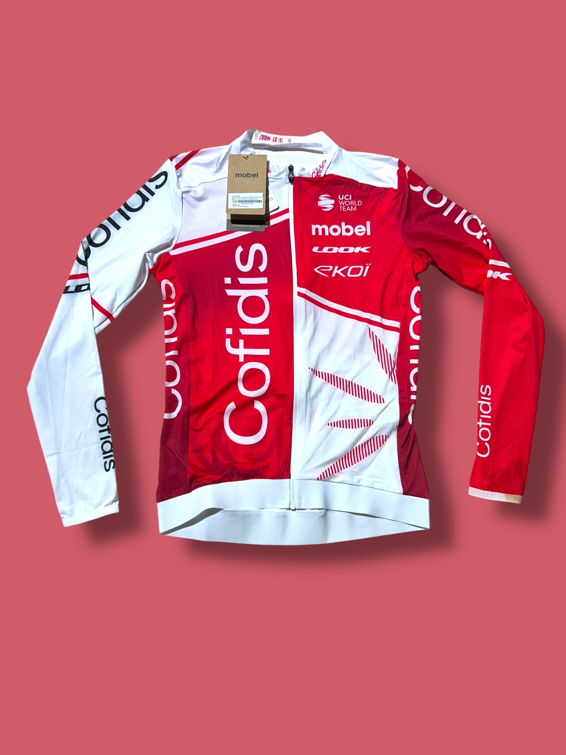 Long Sleeve Lightweight Jersey Team Issue Tour de France edition! | Mobel | Cofidis| Pro Cycling Kit
