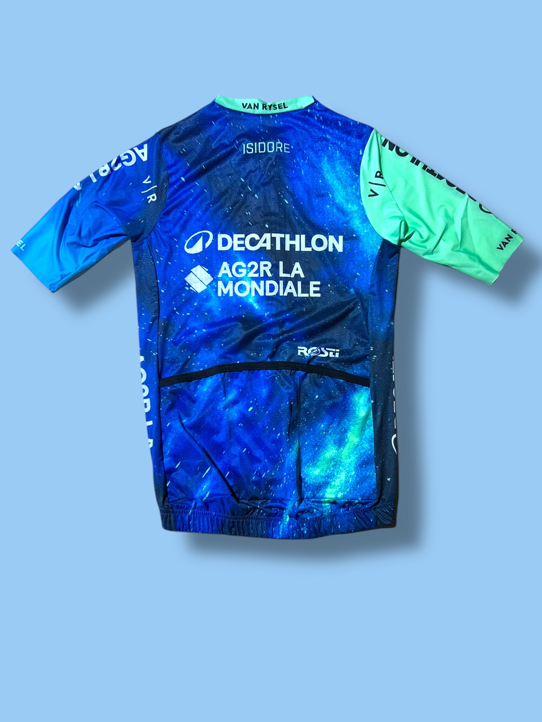 Aero Jersey Lightweight Short Sleeve Racing Maillot Ete | Decathlon AG2R La Mondiale | Rosti | Pro Cycling Kit
