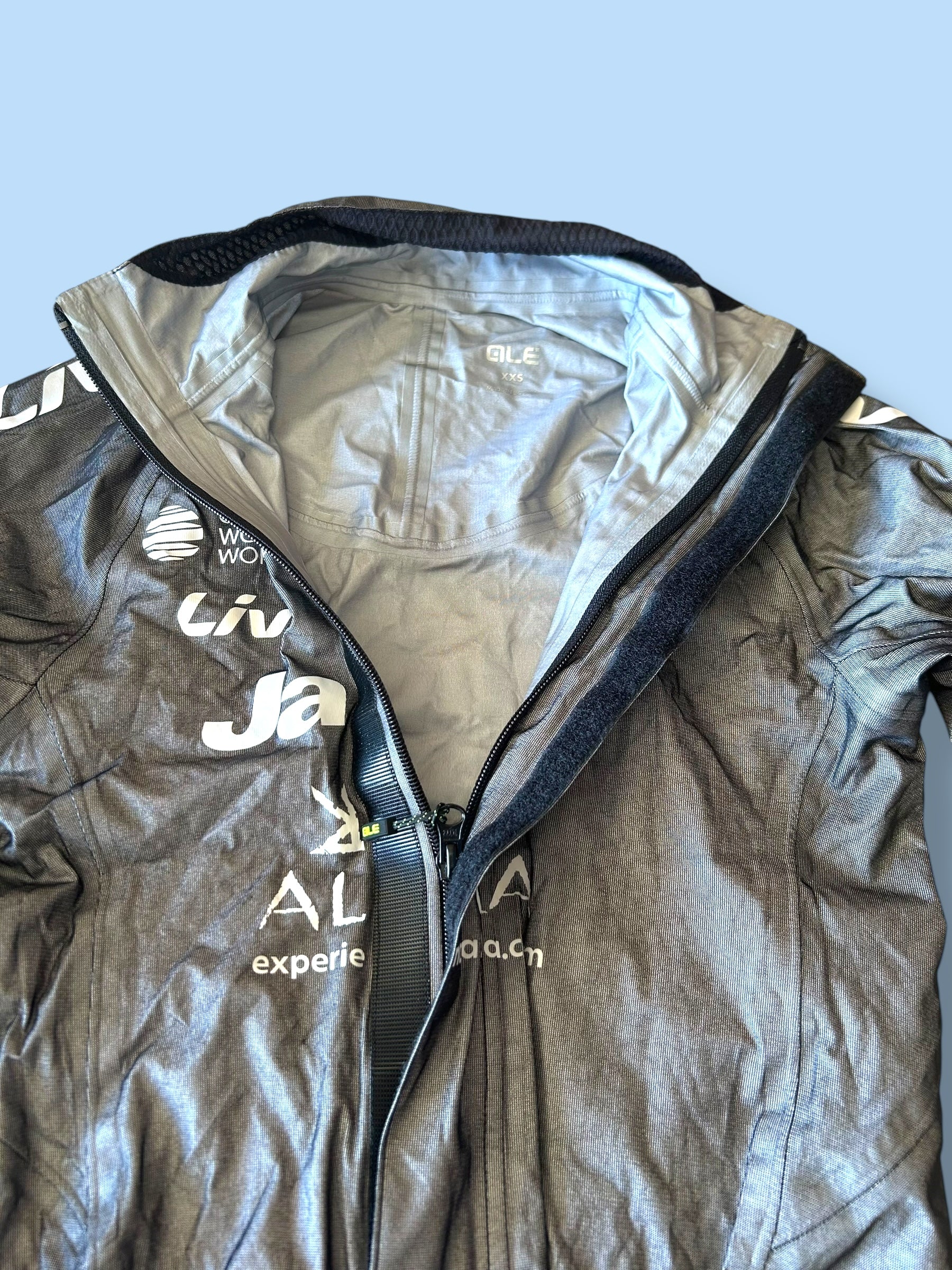 Rain Jacket Winter Waterproof Klimatik Racing Packable Womens| Ale | Jayco Alula| Pro Cycling Kit