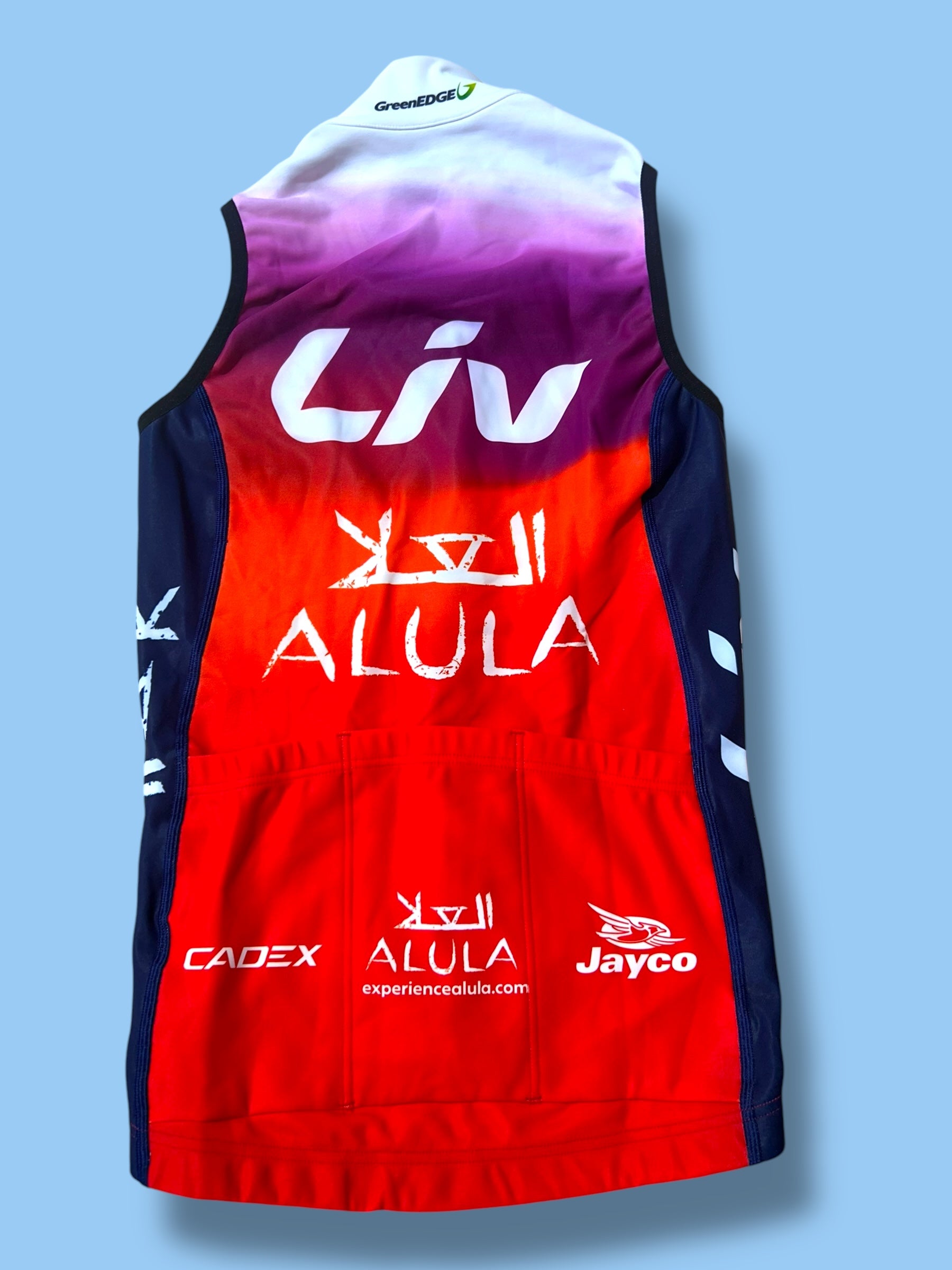 Thermal Vest Gilet Road Racing Womens| Ale | Jayco Alula| Pro Cycling Kit