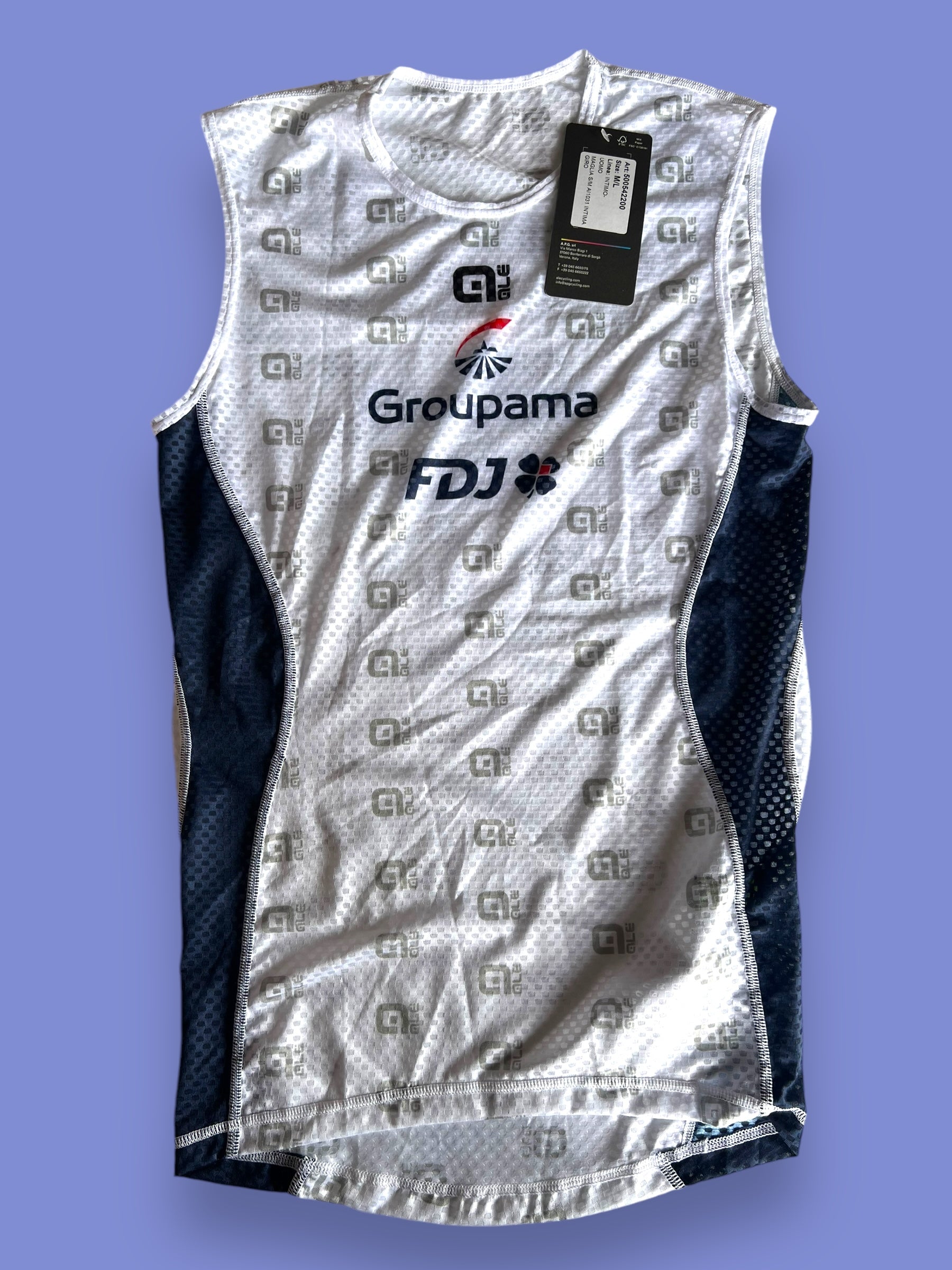 Base Layer / Vest | Ale | Groupama Française des Jeux FDJ | Pro Team Cycling Kit