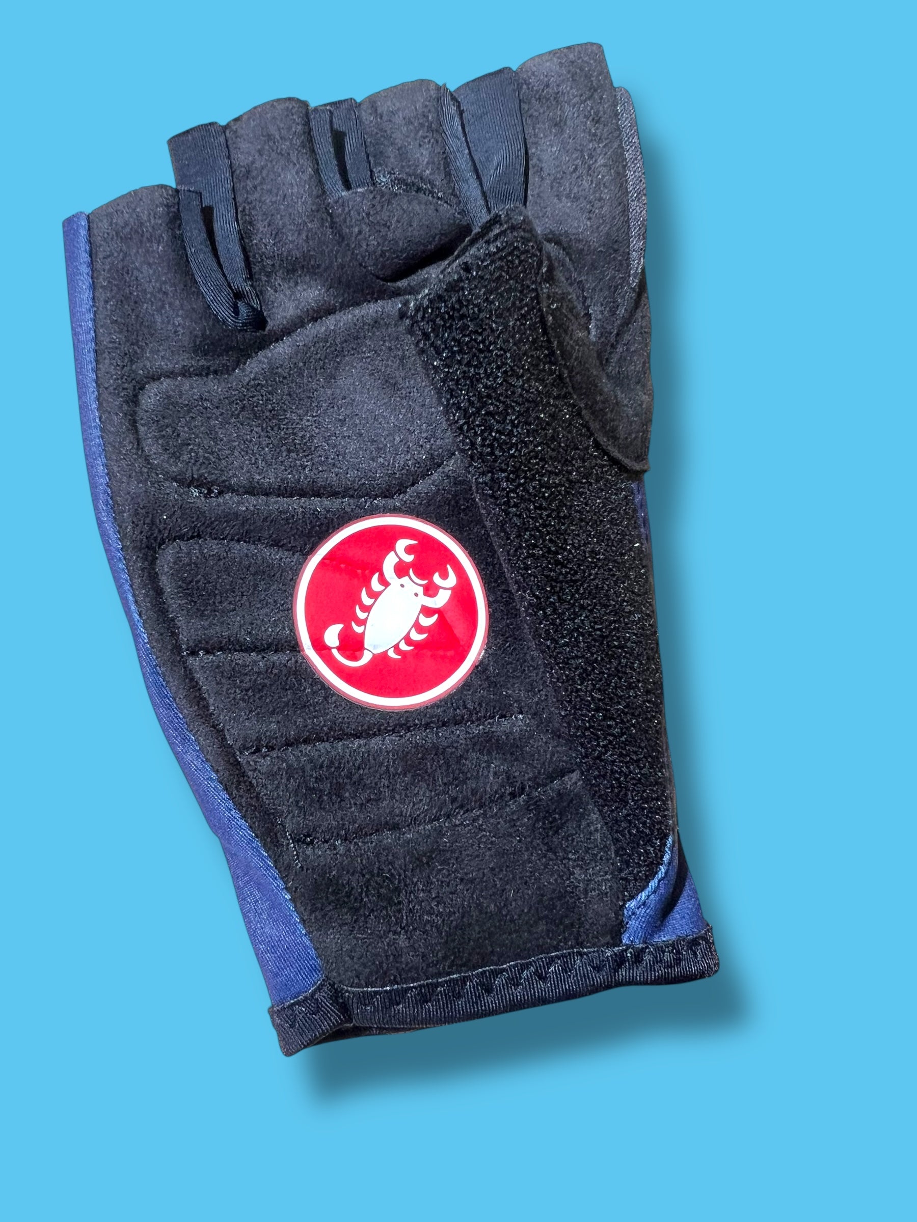 Aero Glove Race Short Mitts Padded | Castelli | Soudal Quick-Step| Pro Cycling Kit