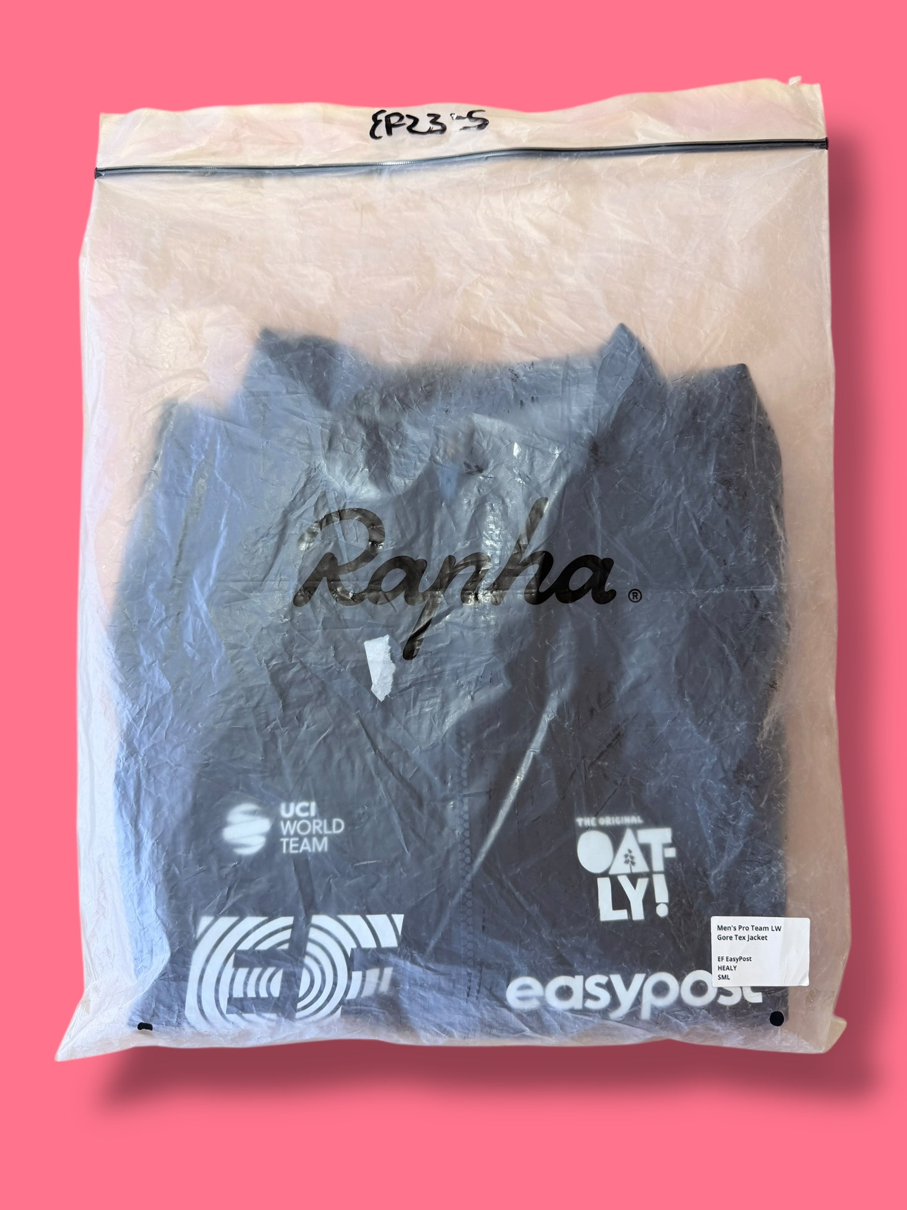 Pro Team Lightweight Goretex Rain Jacket |Rapha |EF Education First|Cycling