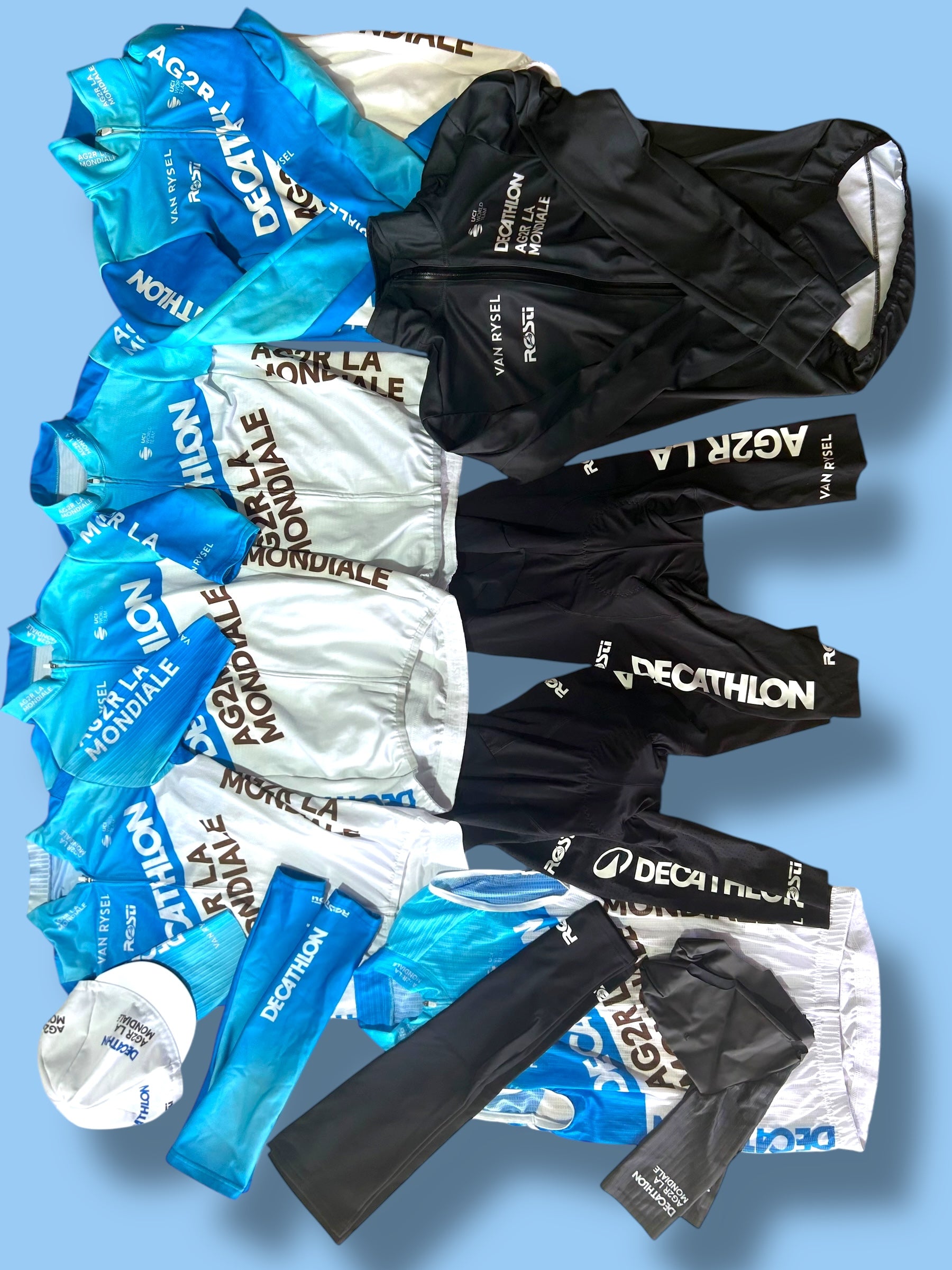 Full Kit Bundle| Decathlon AG2R La Mondiale | Rosti | Pro Cycling Kit