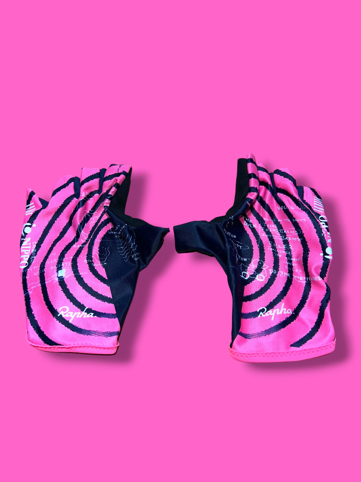 EF 2021 Unpadded Pro Team Aero Mitts | EF Education First | Rapha Men's Pro Kit