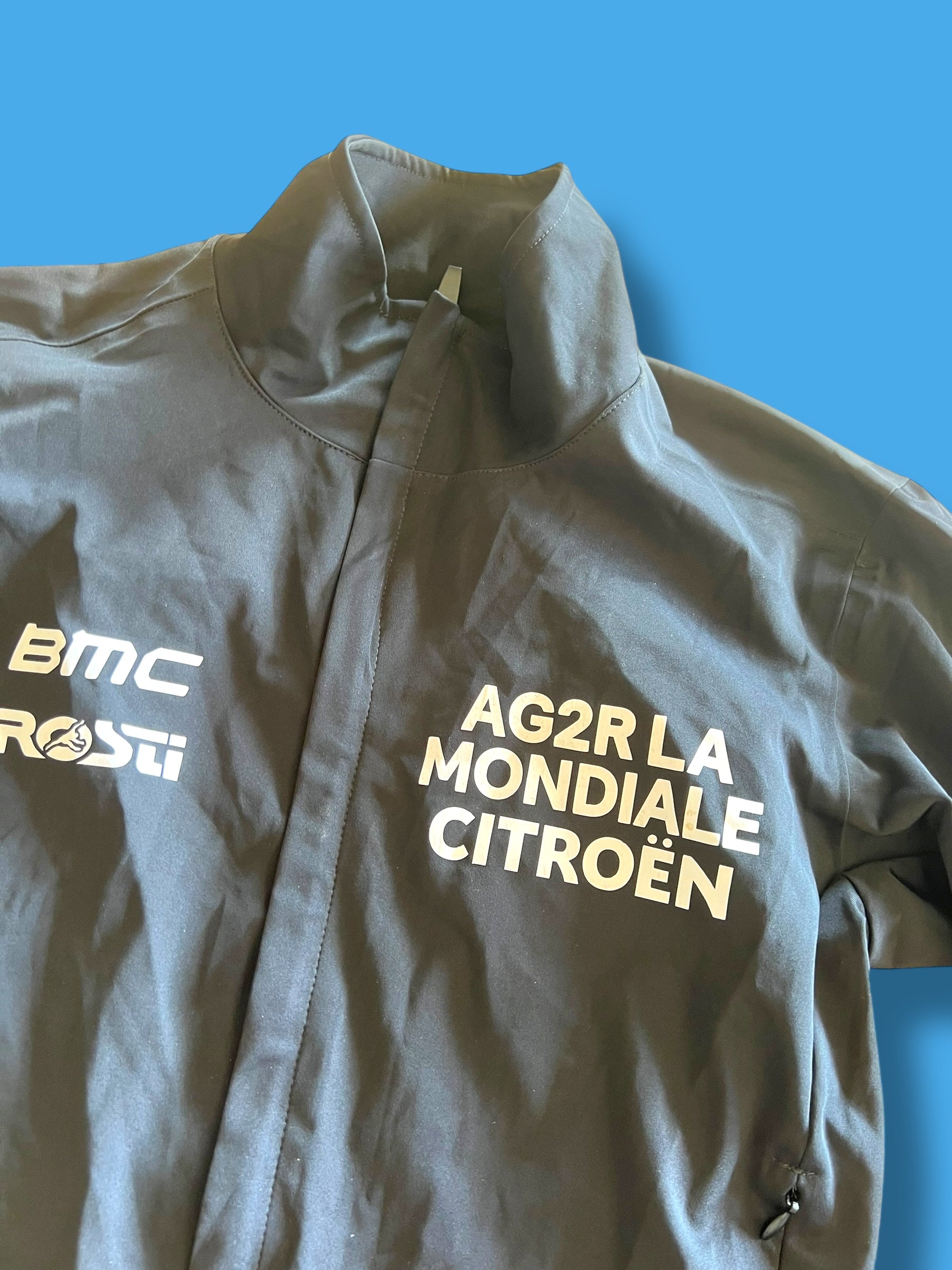 Rain Jacket Gabba Short Sleeve |Rosti|AG2R Citroen |Cycling